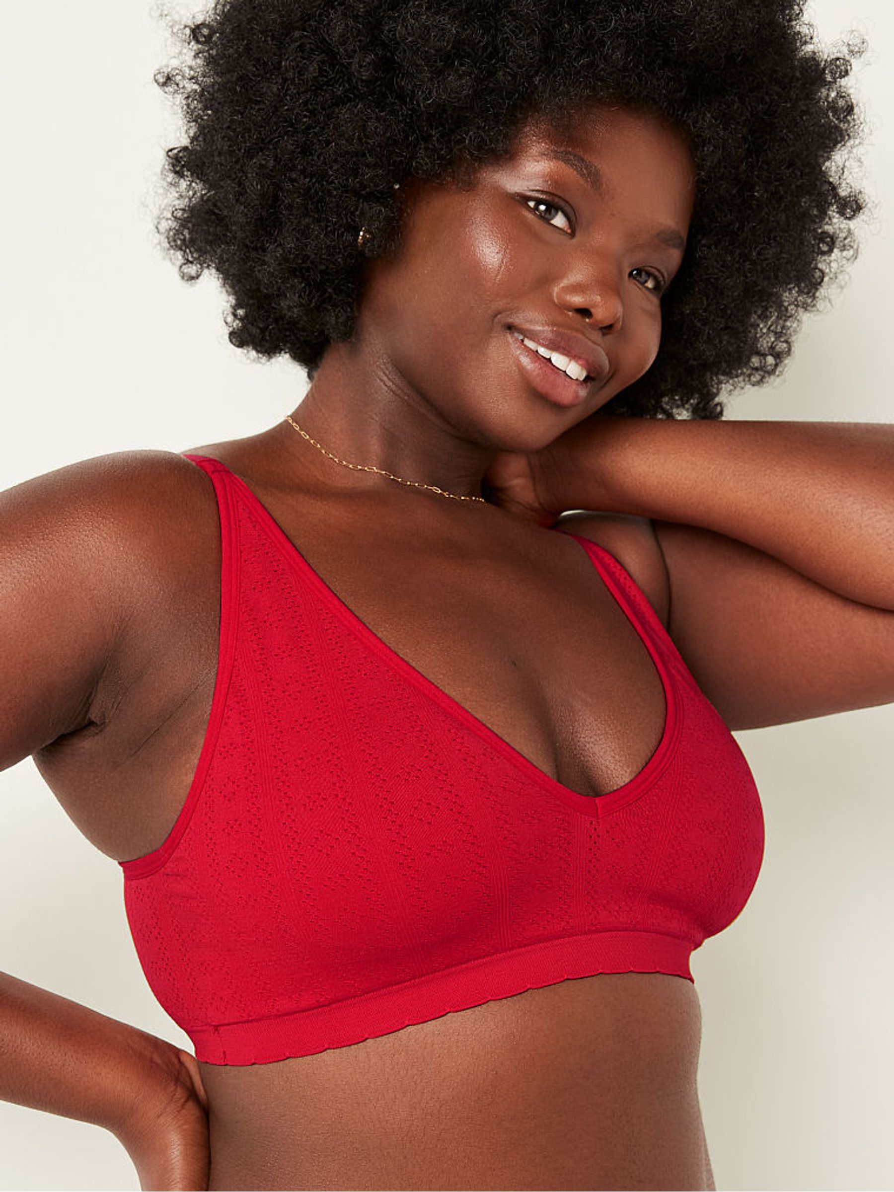 Red Pepper Seamless Lightly Lined Bra - Image 1 of 4