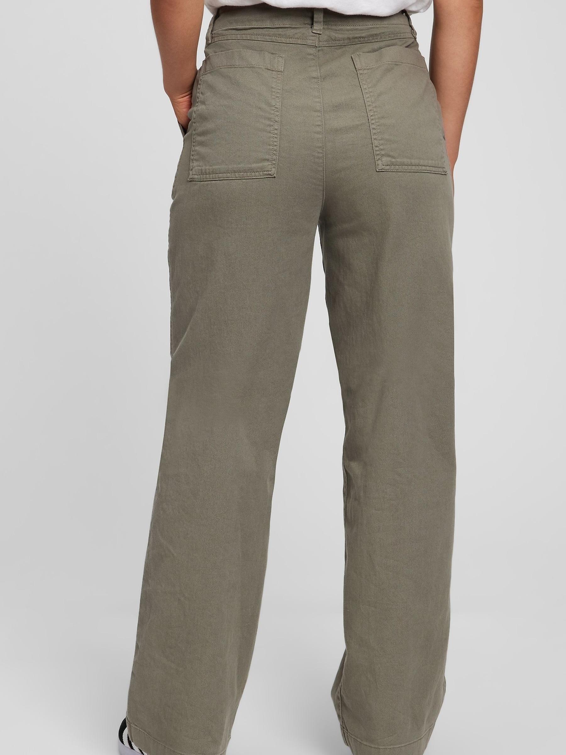 Loose Khaki Trousers - Image 2 of 4