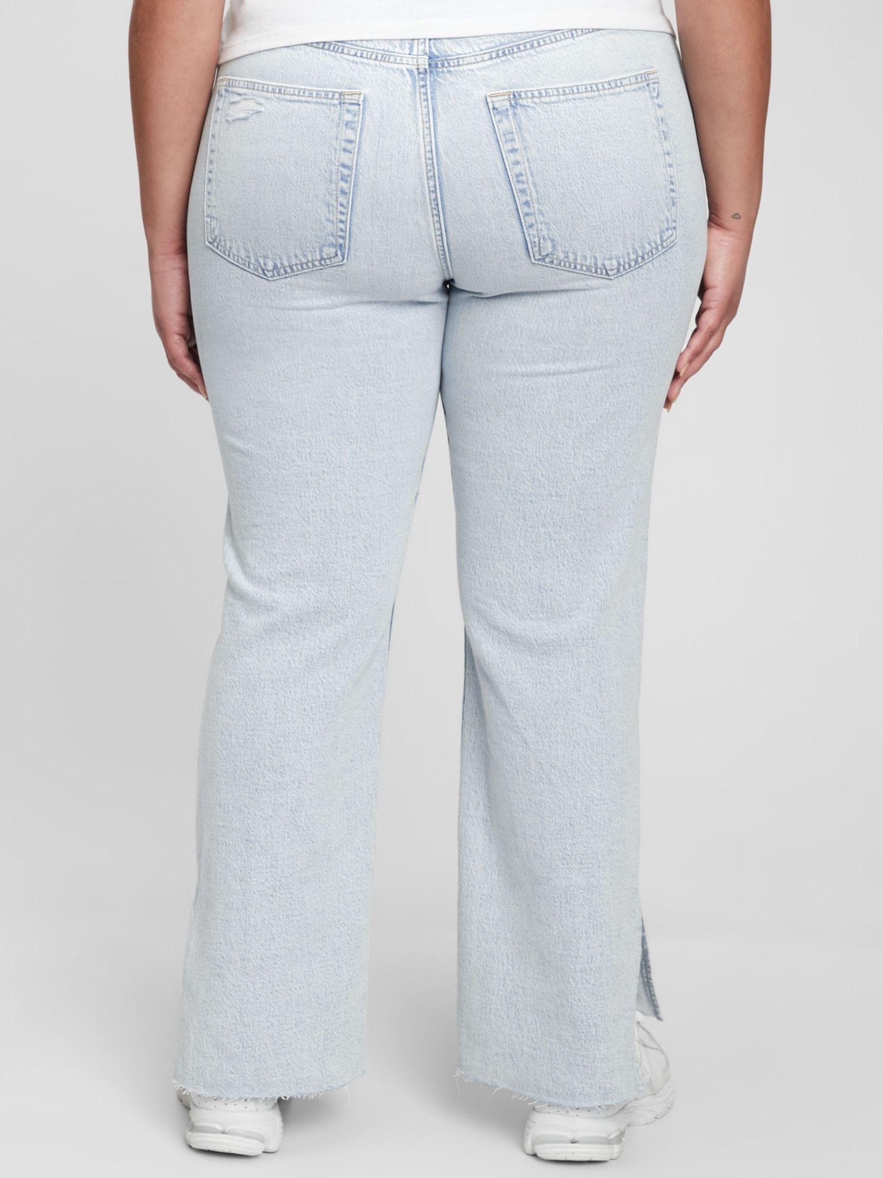 Blue Mid Rise Organic Cotton '90S Loose Fit Jeans - Image 2 of 6
