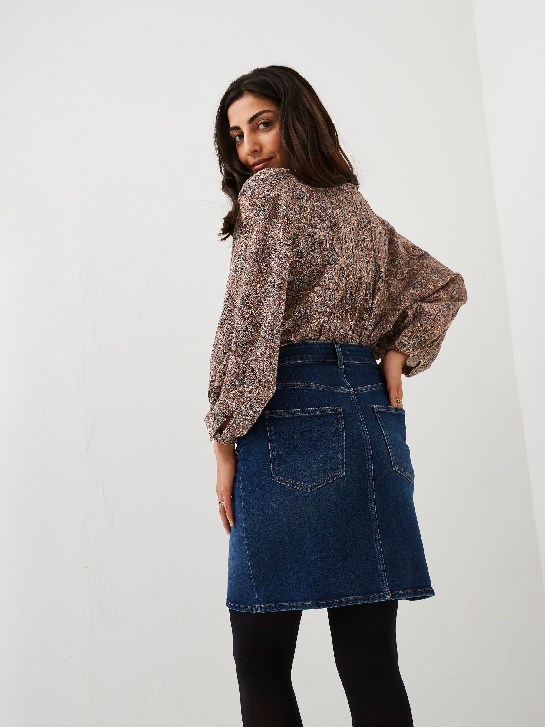 Blue Hope Denim Skirt - Image 2 of 3