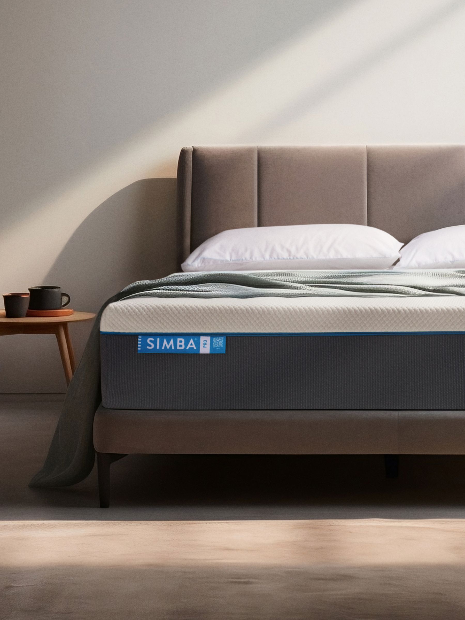 Simba White Hybrid Pro Mattress | Simba Sleep - Image 2 of 7