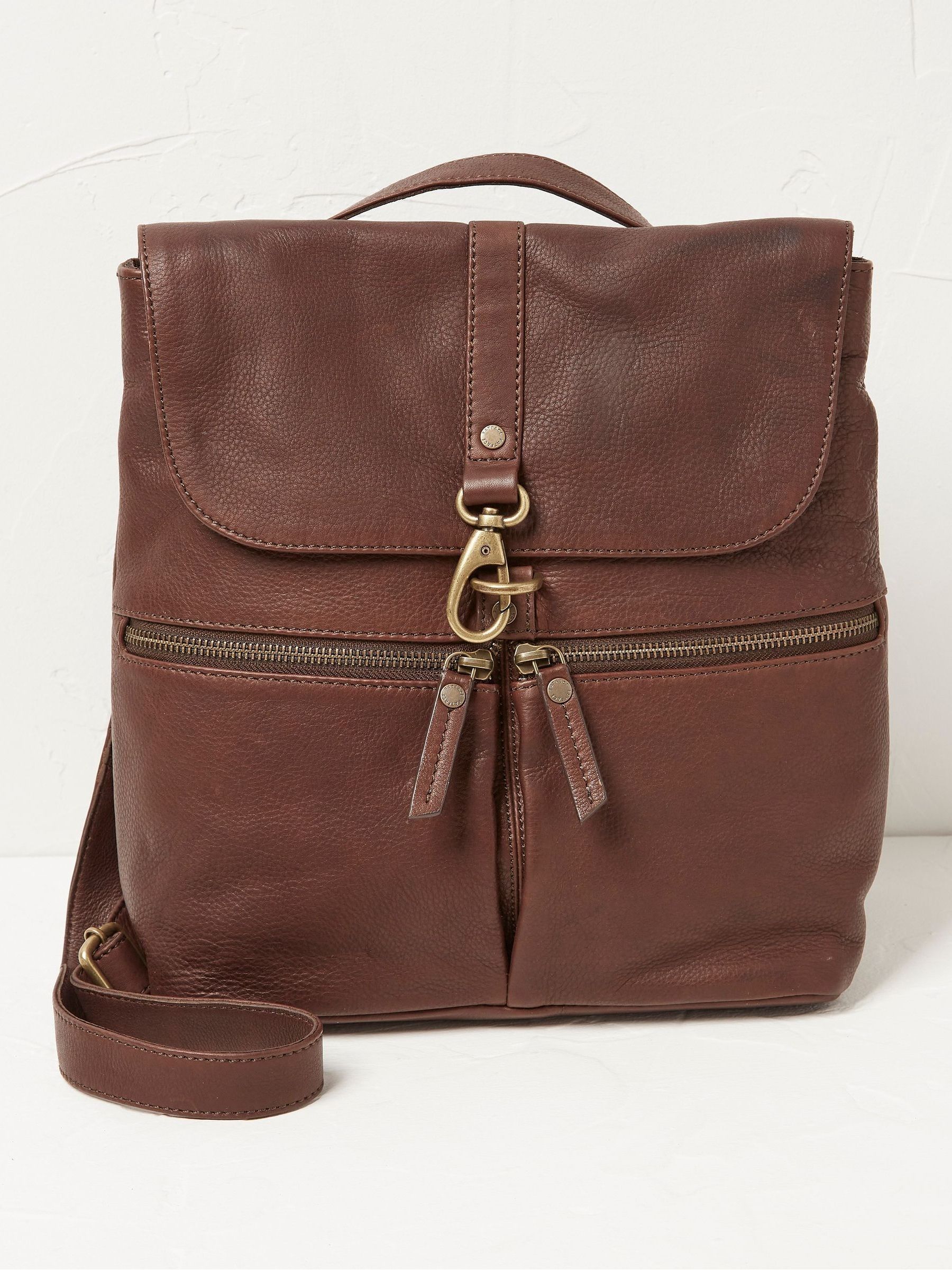 Brown Multifunctional Pia Bag | FatFace display picture 2