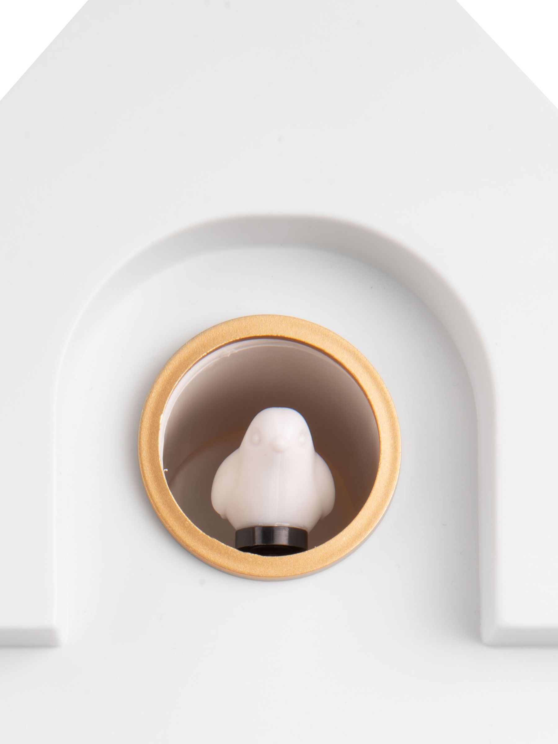 Karlsson White Cuckoo Alarm Clock - Image 4 of 4