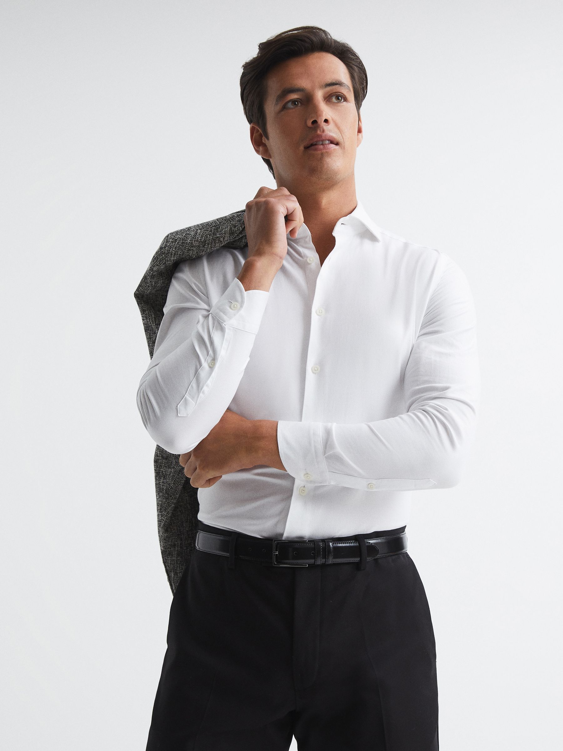 Formal Suit Belt in Black - Image 2 of 6