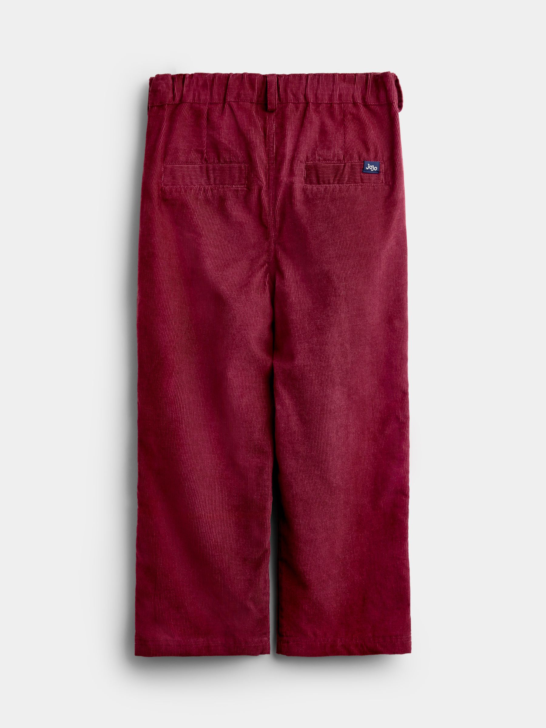 Burgundy Red & Navy Blue 2-Pack Cord Trousers - Image 5 of 7