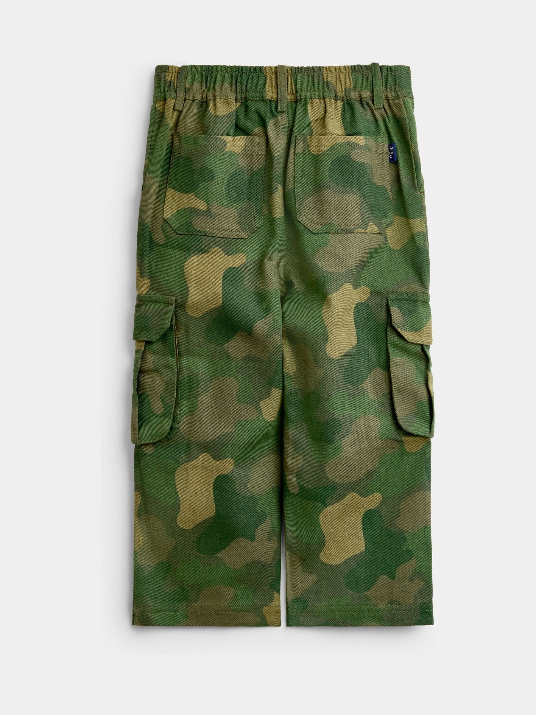 Khaki Green Camo Cargo Trousers - Image 5 of 7