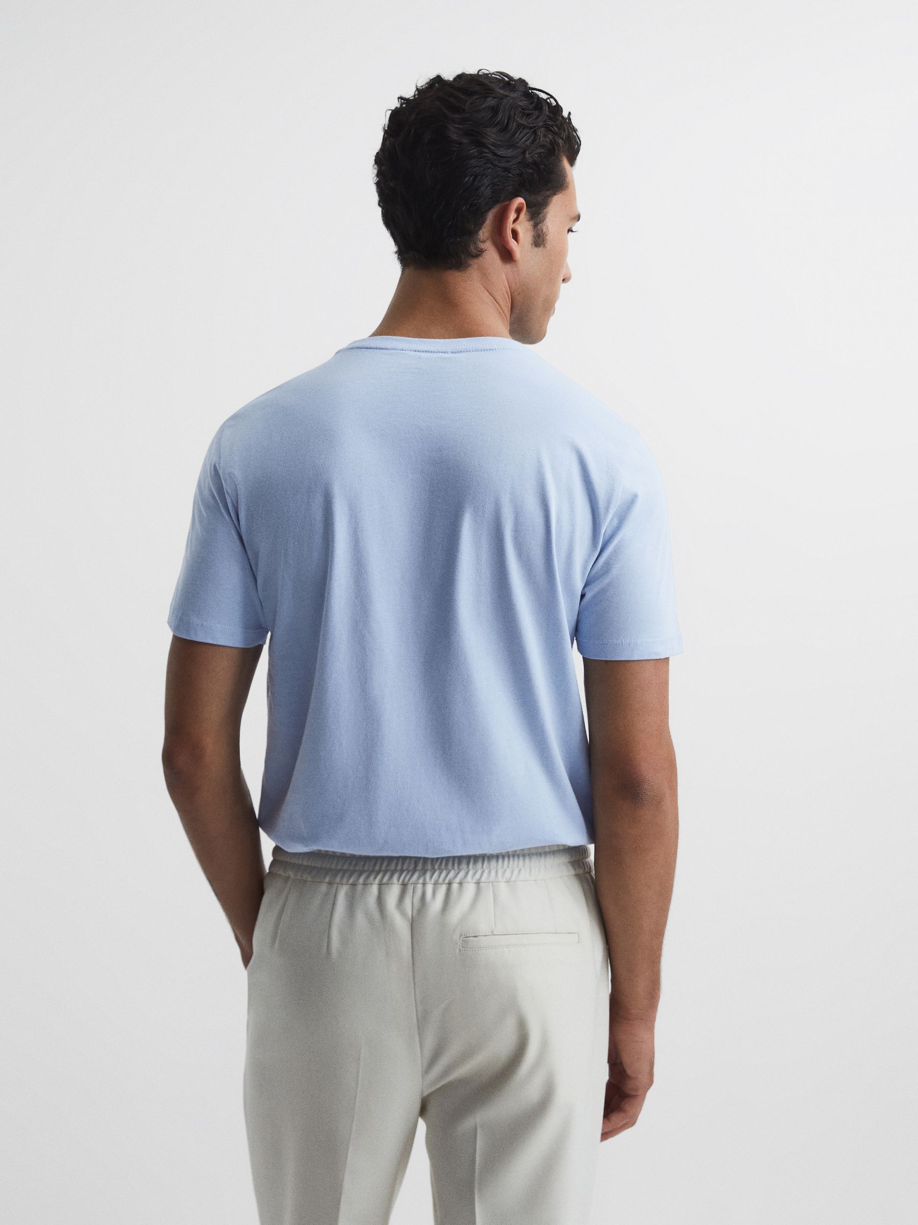 Three Pack Of Crew Neck T-shirts in Neutral - Image 3 of 7