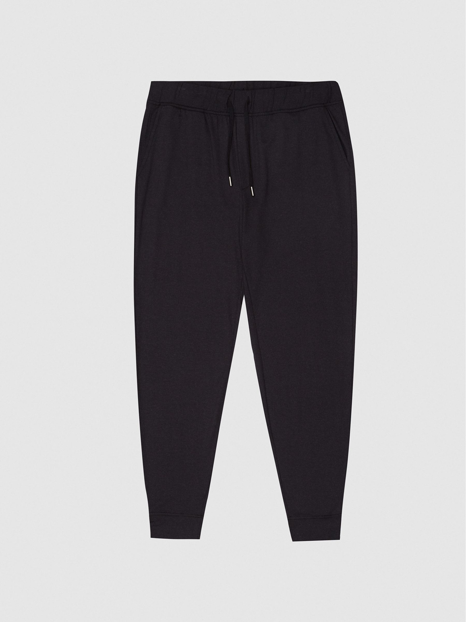 Jersey Tracksuit Joggers in Charcoal - Image 2 of 5 Jersey Tracksuit Joggers in Charcoal - Image 2 of 5