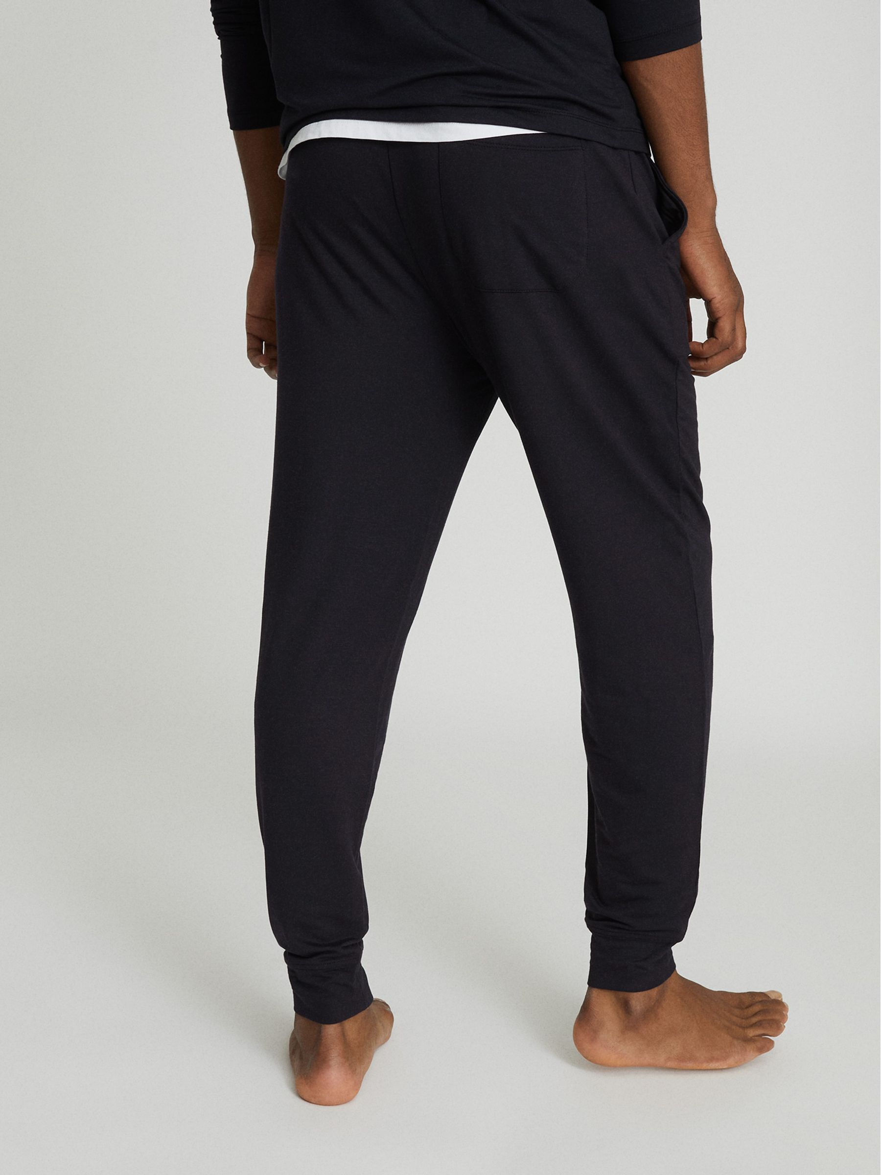 Jersey Tracksuit Joggers in Charcoal - Image 5 of 5
