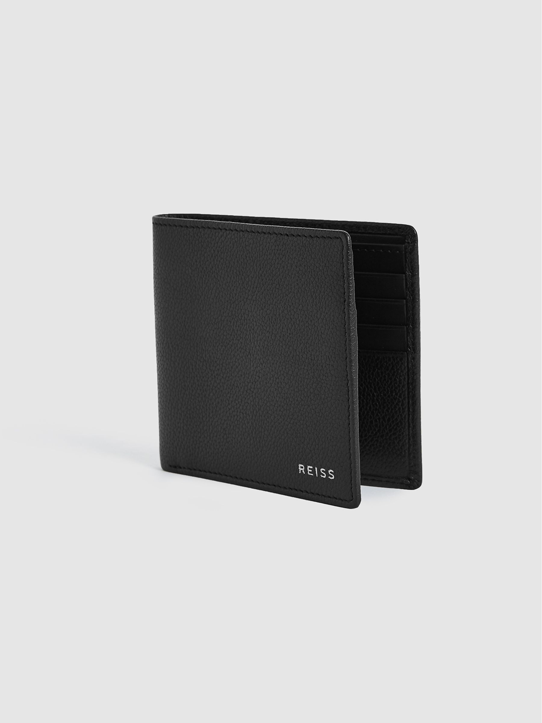 Leather Wallet in Black - Image 1 of 3
