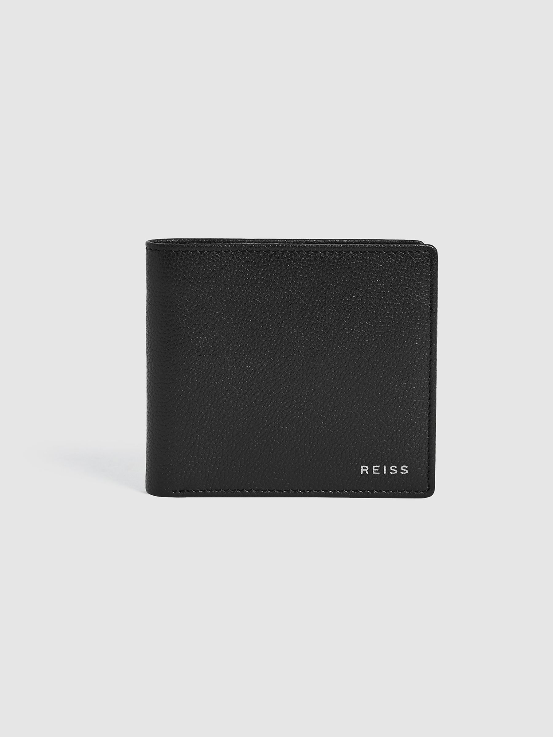 Leather Wallet in Black - Image 2 of 3