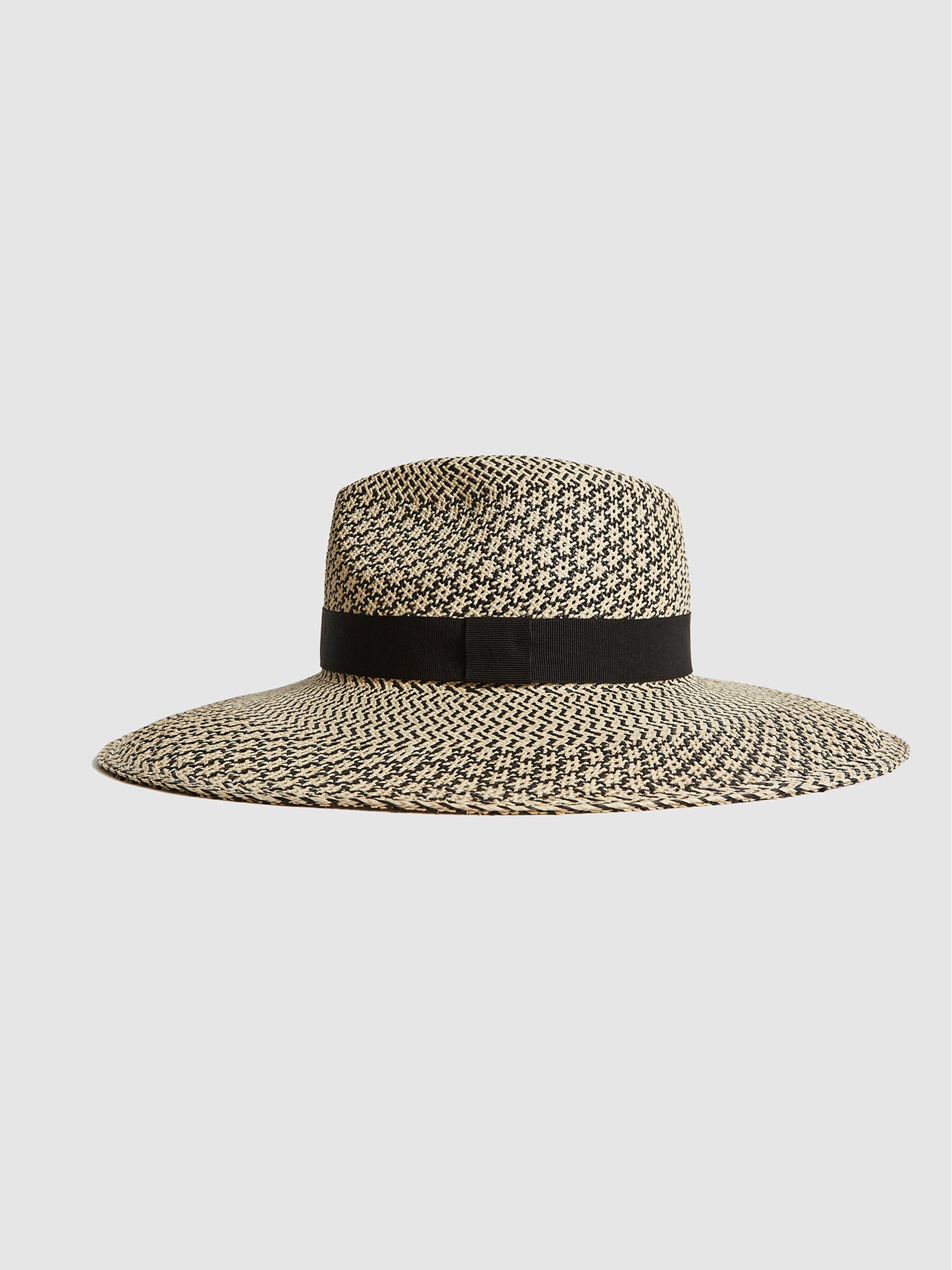 Star Weave Panama Hat in Neutral - Image 2 of 4