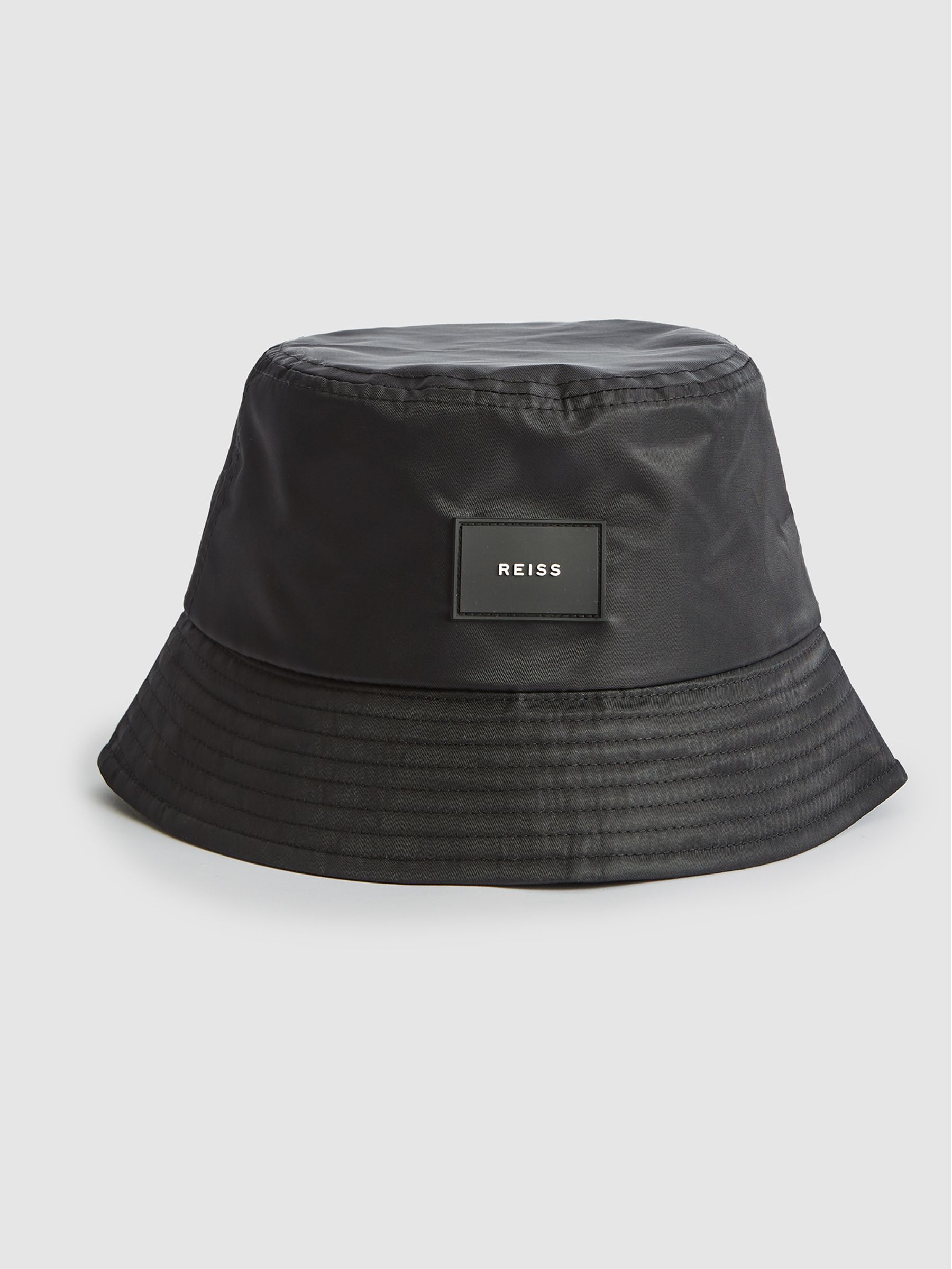 Canvas Bucket Hat in Black - Image 2 of 5