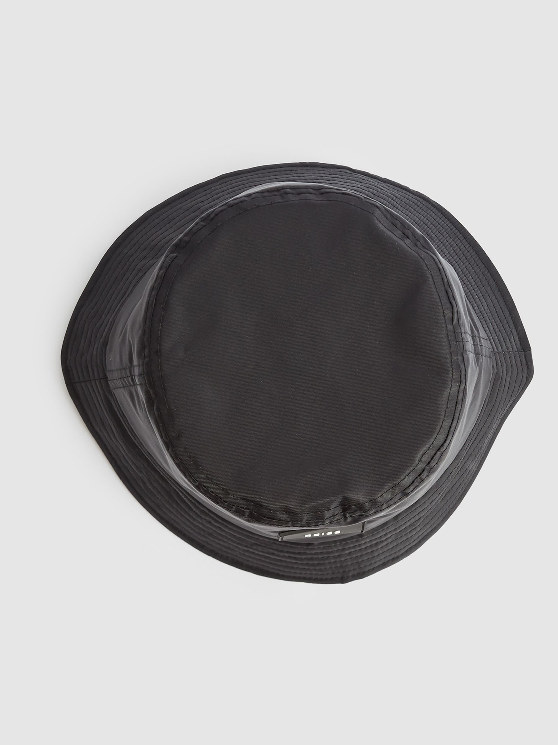 Canvas Bucket Hat in Black - Image 4 of 5