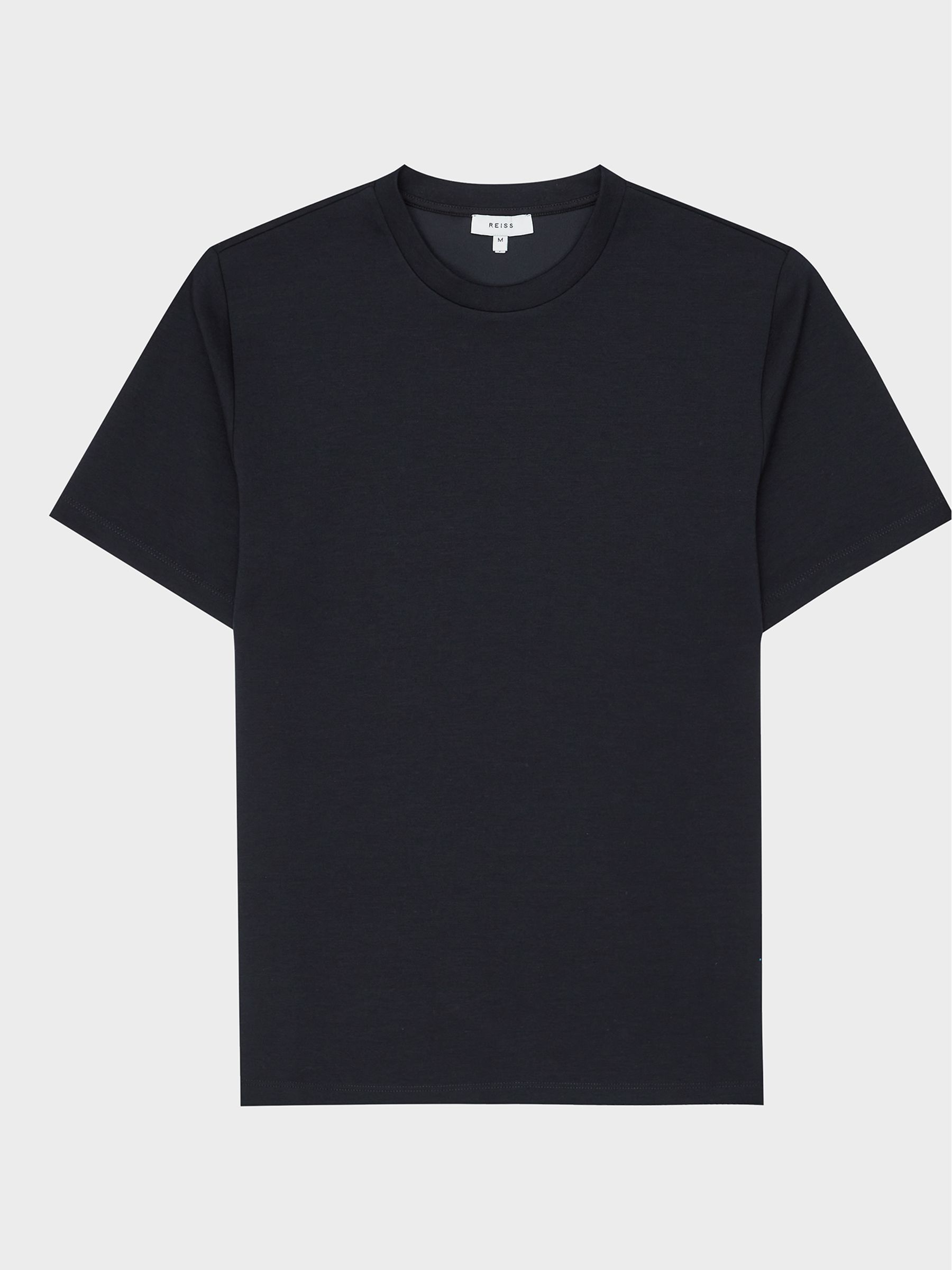 Regular Fit Crew Neck T-shirt in Navy - Image 2 of 5