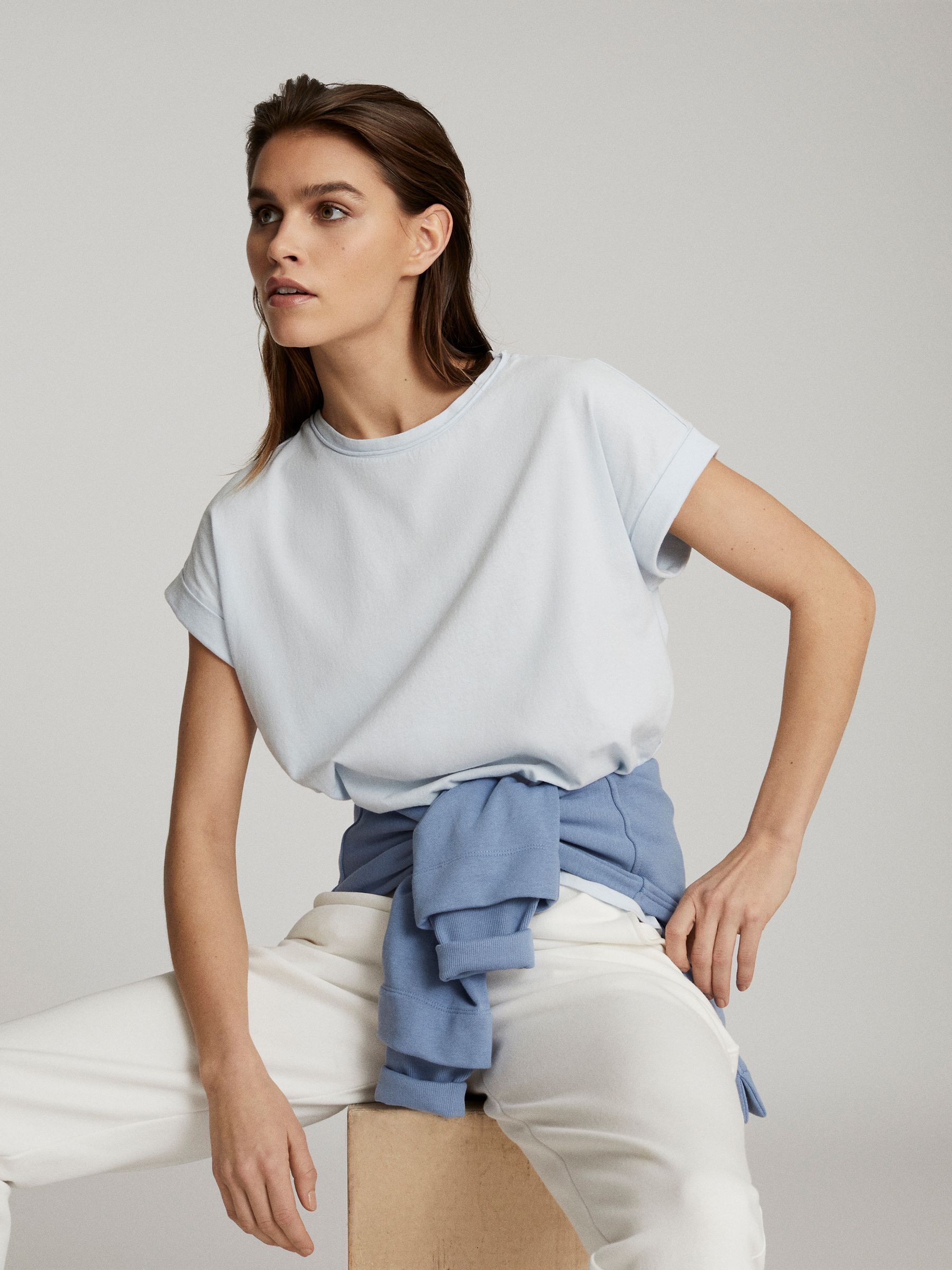 Crew Neck T-Shirts 3 Pack in Multi - Image 3 of 7