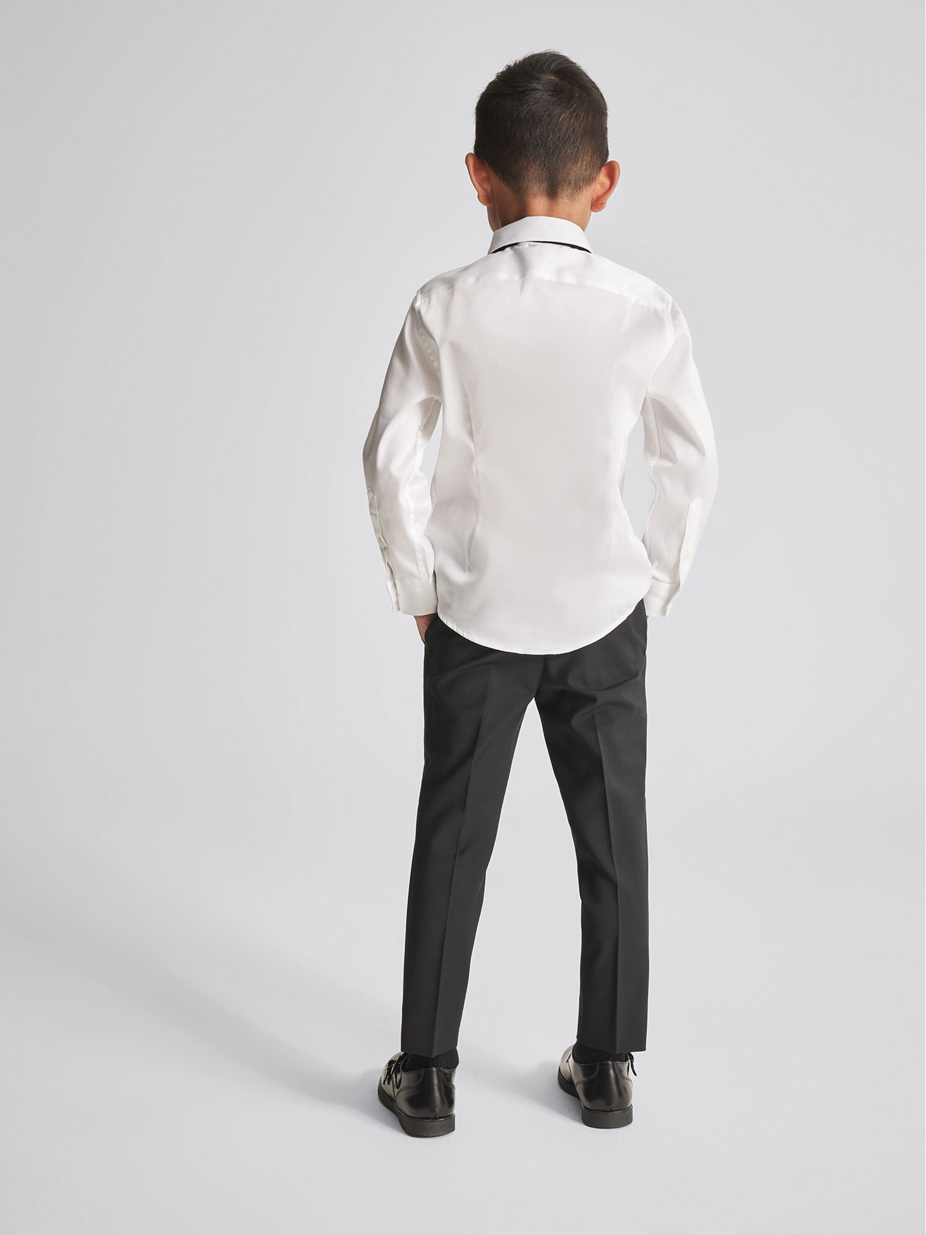 Velvet Bow Tie in Black - Image 4 of 4