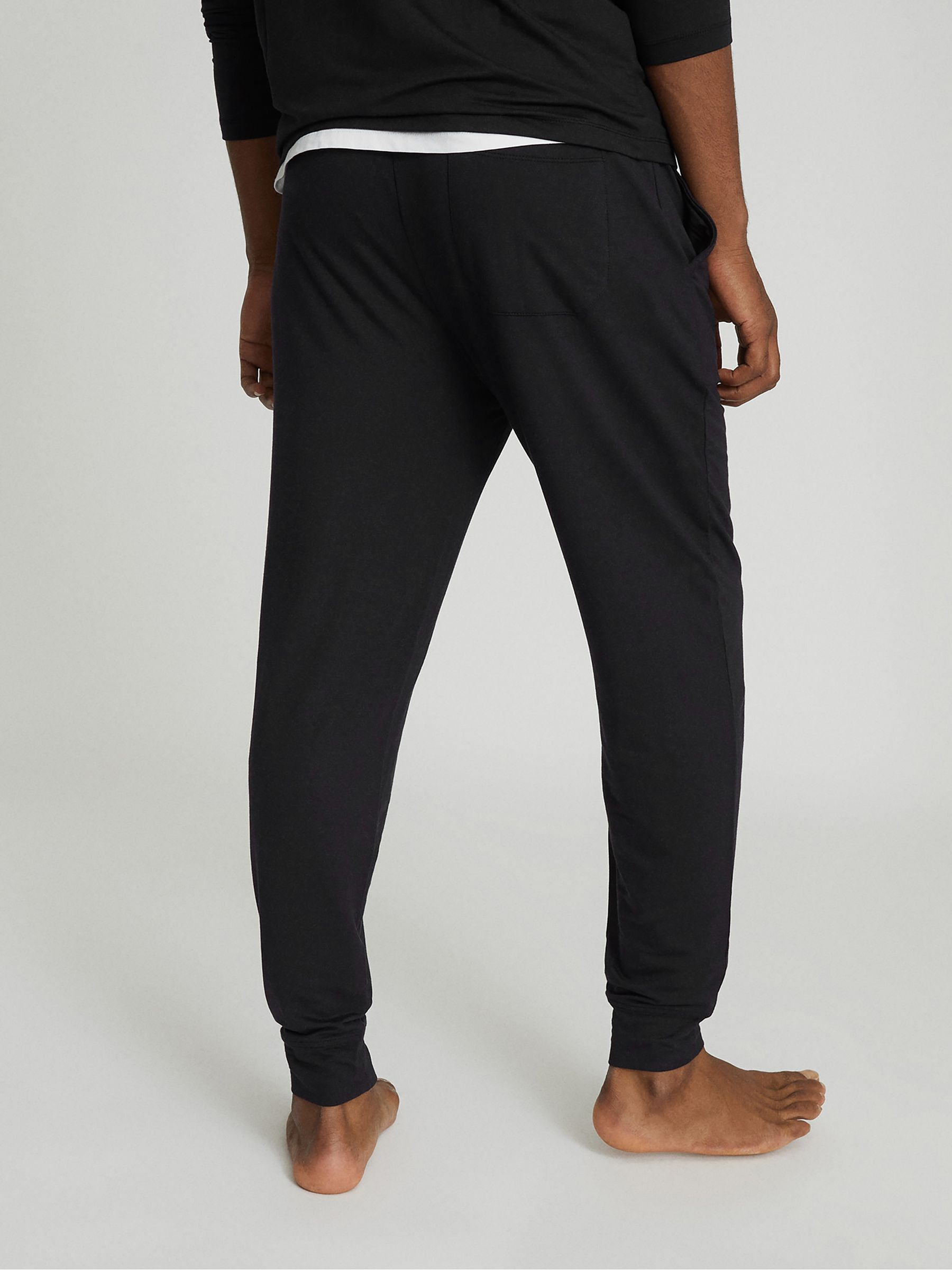 Jersey Tracksuit Joggers in Charcoal - Image 5 of 5