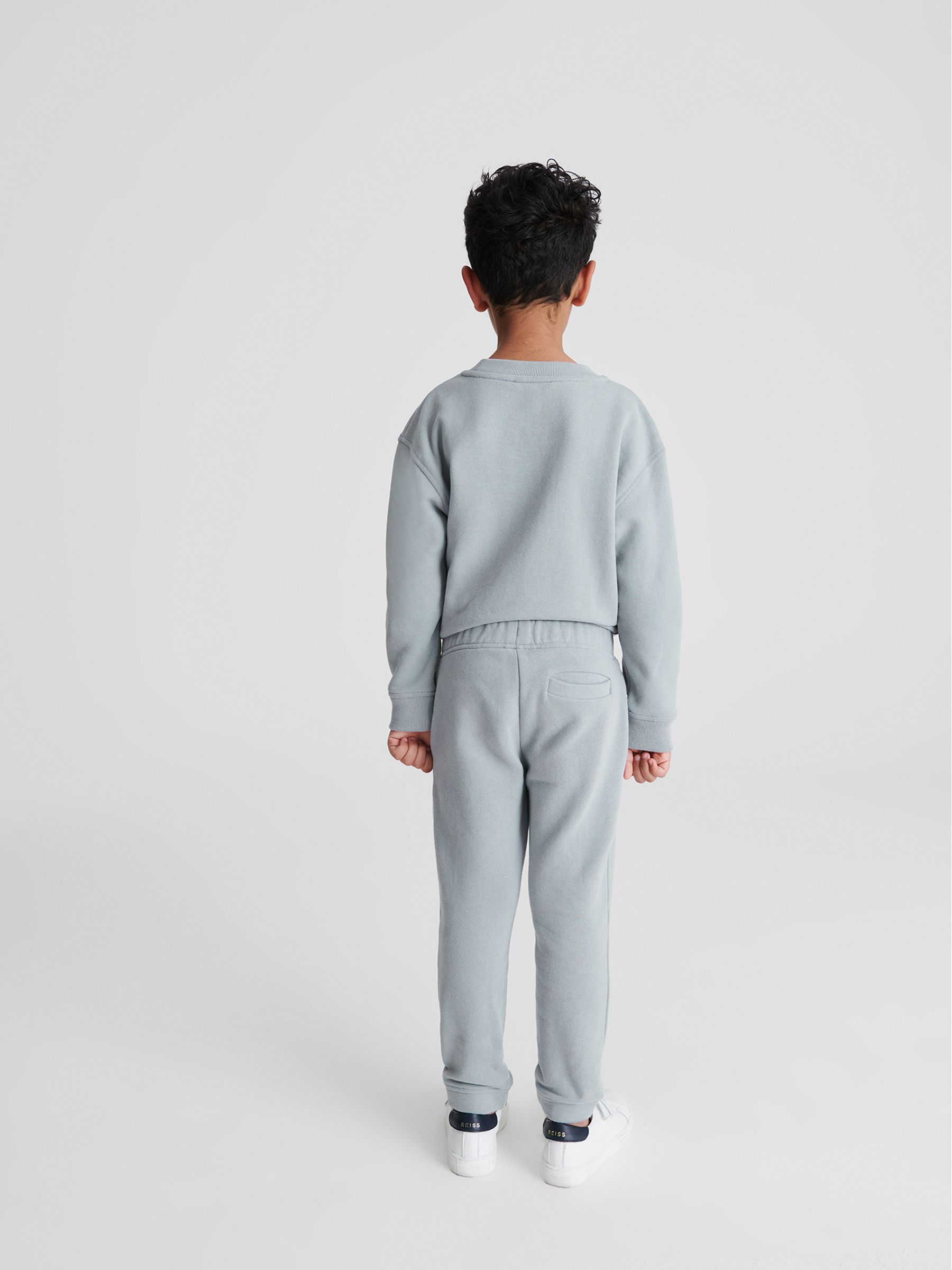 Garment Dye Joggers in Dusty Blue - Image 4 of 5