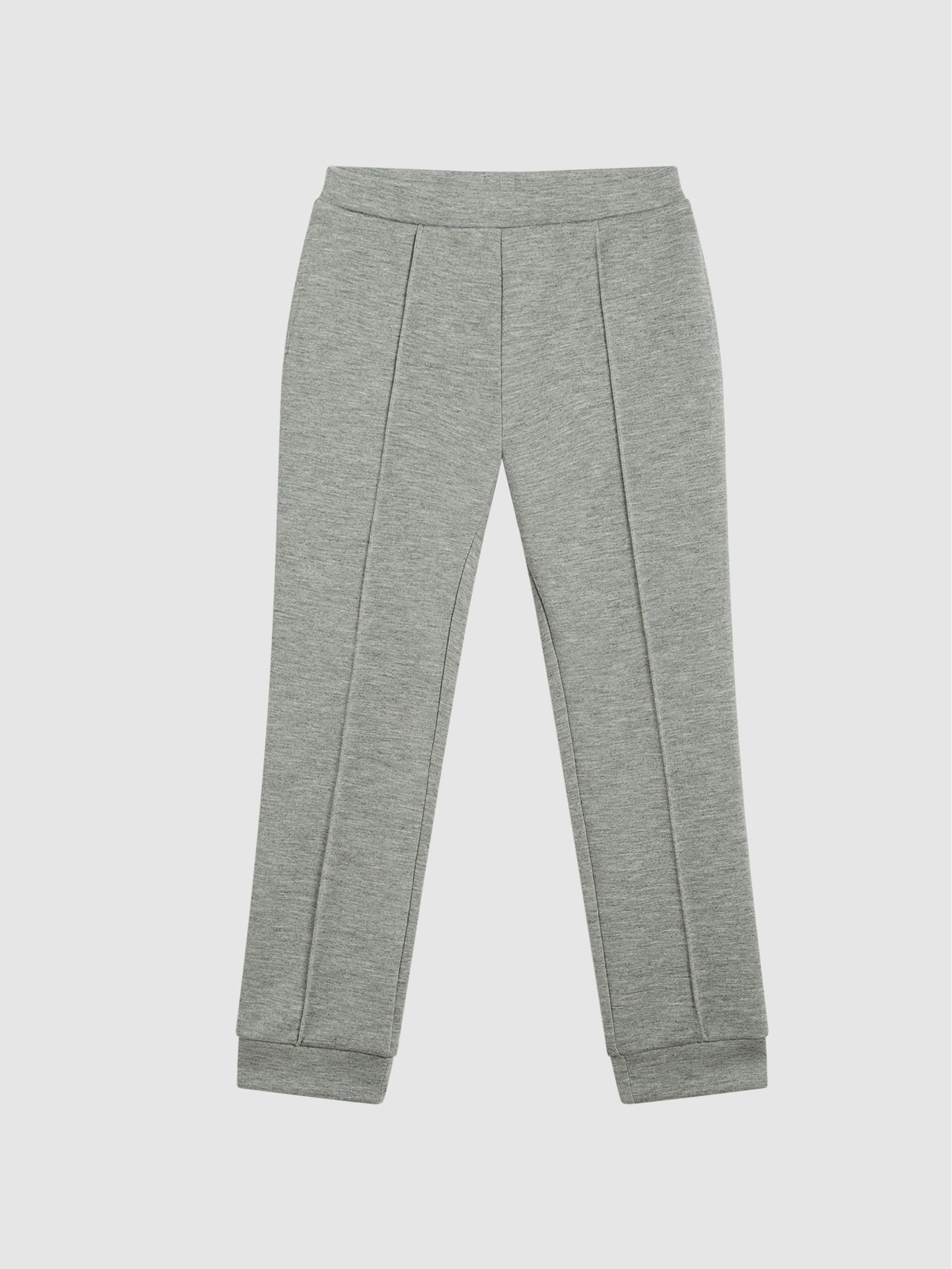 Neoprene Leisurewear Joggers in Soft Grey - Image 2 of 6 Neoprene Leisurewear Joggers in Soft Grey - Image 2 of 6