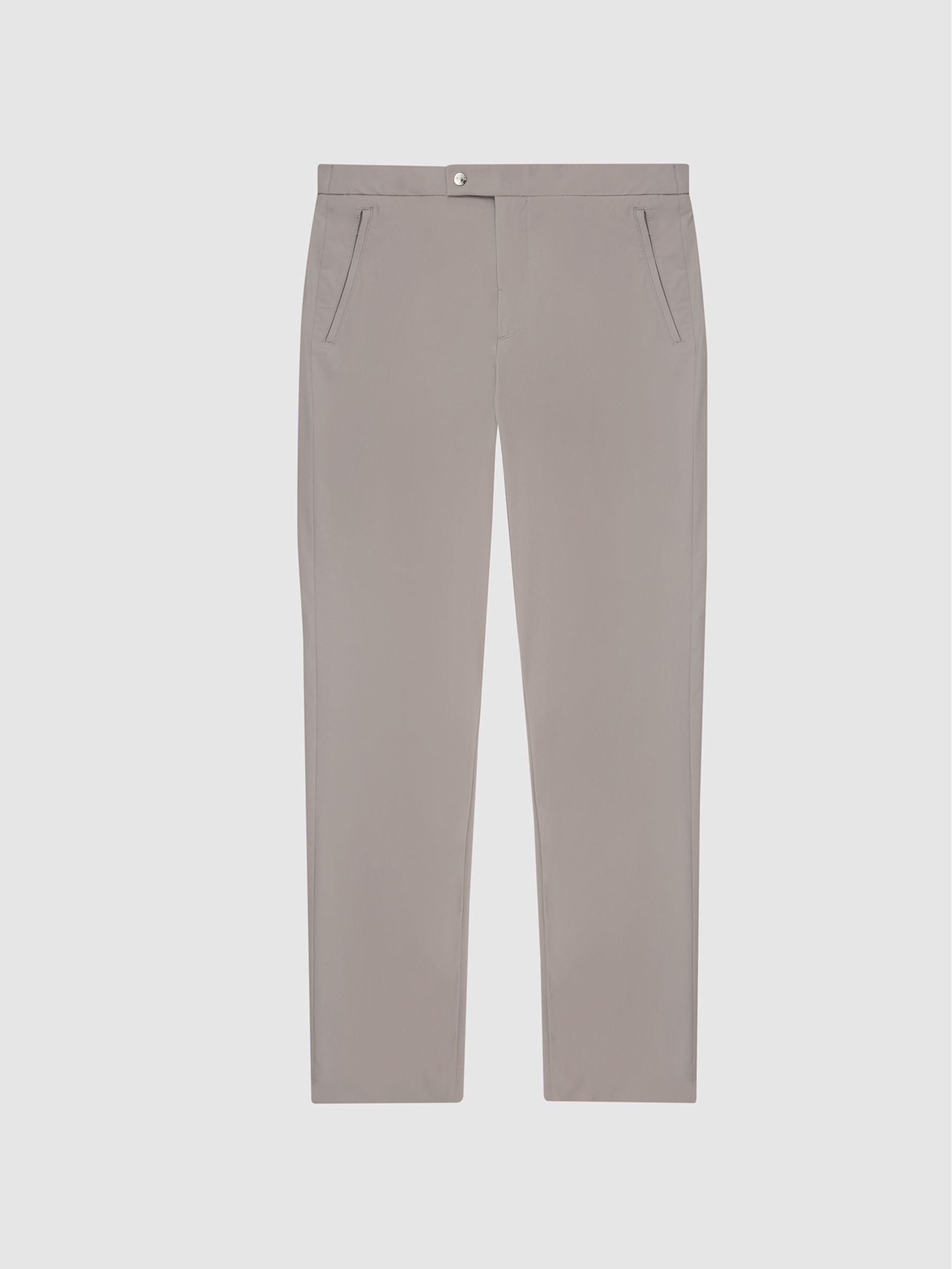Golf Performance Slim Fit Trousers in Pale Grey - Image 2 of 6
