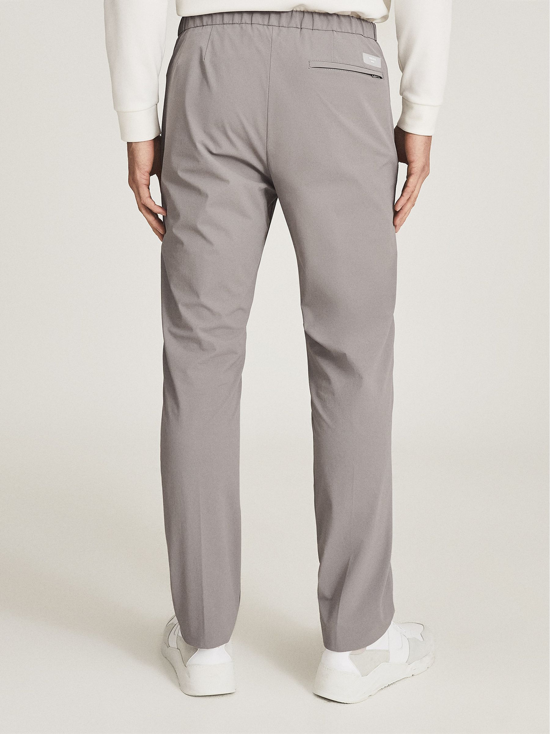 Golf Performance Slim Fit Trousers in Pale Grey - Image 5 of 6
