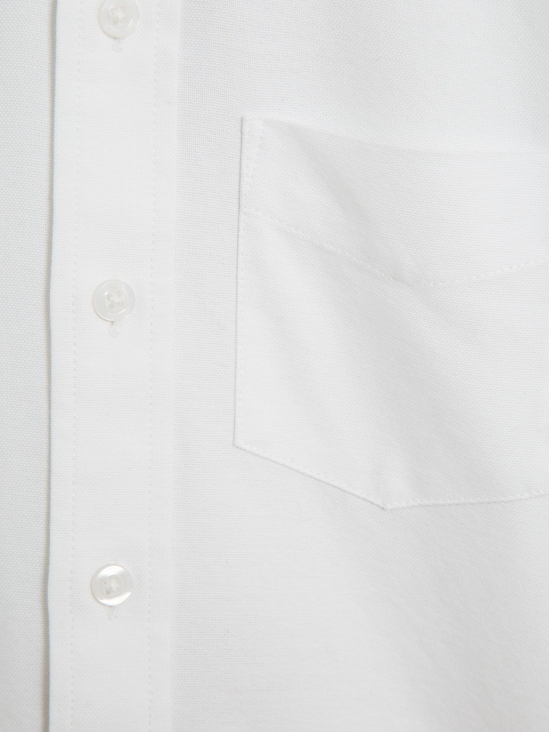 4-9 yrs Button Down Oxford Shirt in White - Image 8 of 8
