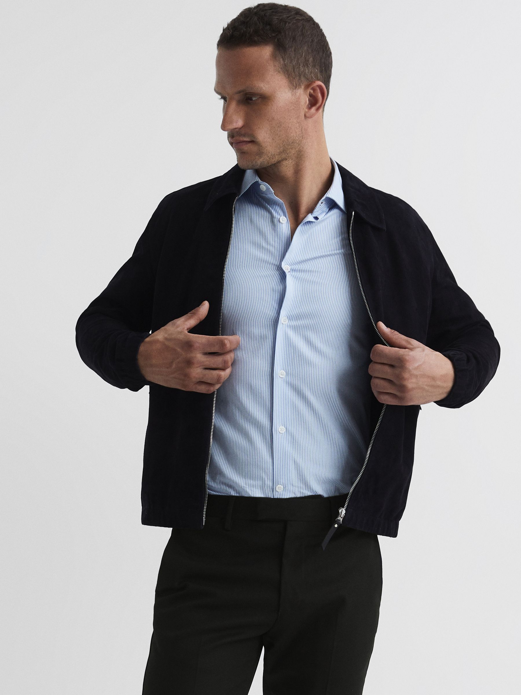 Slim Fit Chinos in Black - Image 7 of 7