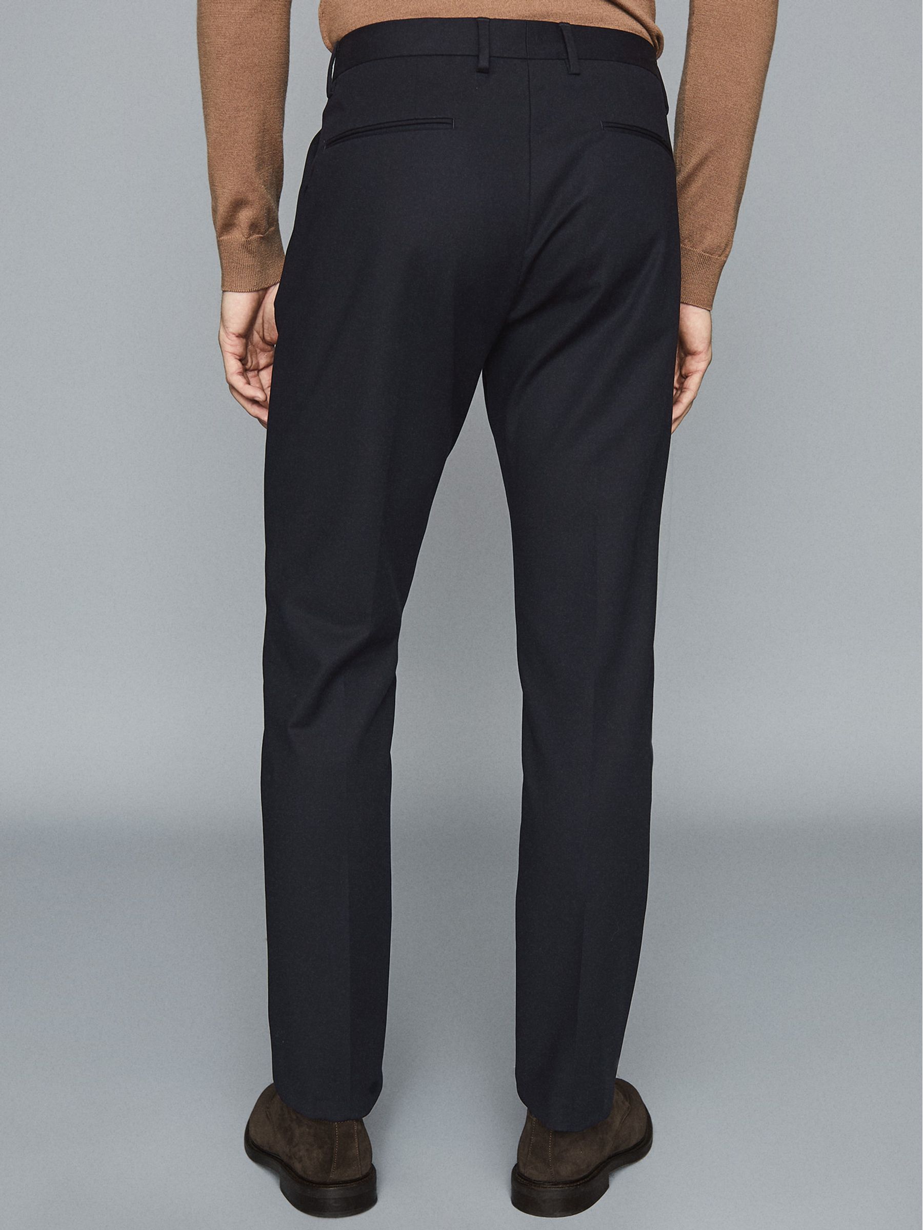 Regular Fit Chinos in Navy - Image 5 of 7