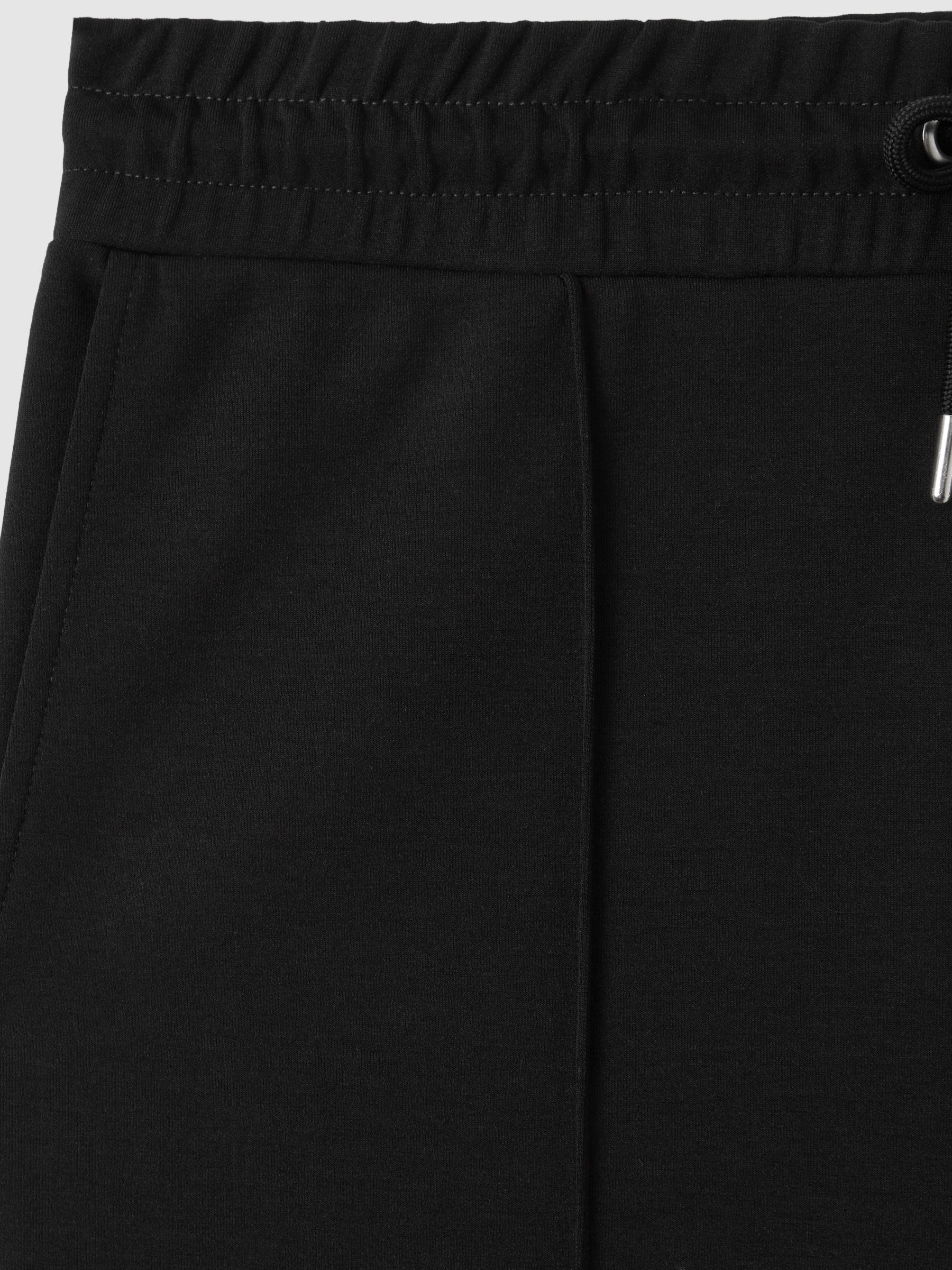 Interlock Jersey Drawstring Joggers in Navy - Image 5 of 7