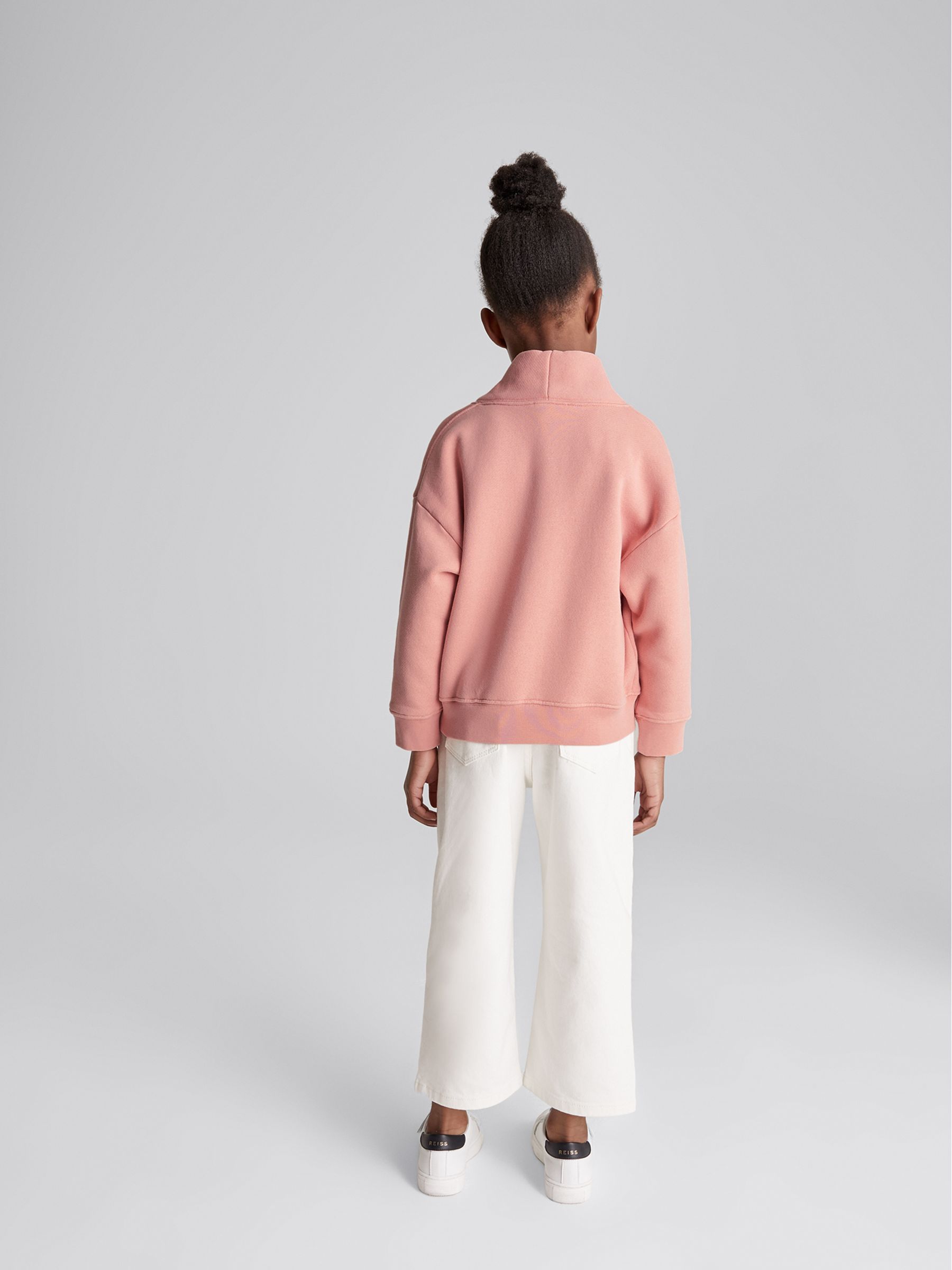 Shawl Collar Jumper in Pink - Image 5 of 6