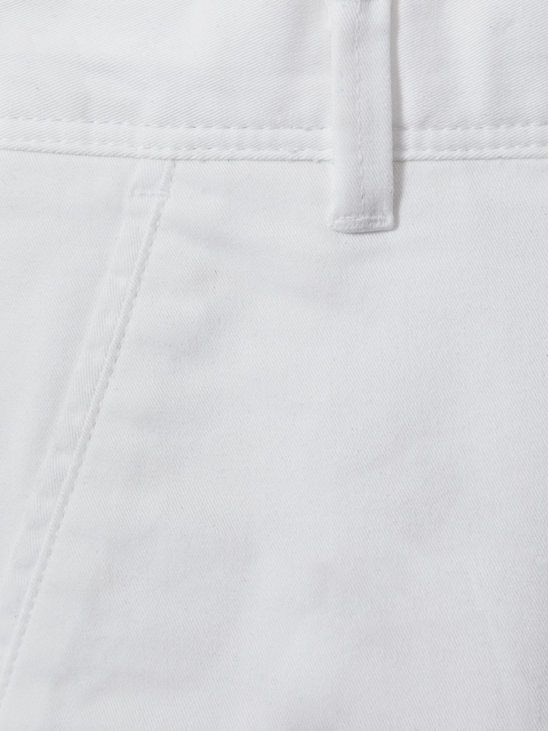9-14 yrs Slim Fit Casual Chinos in White - Image 4 of 6