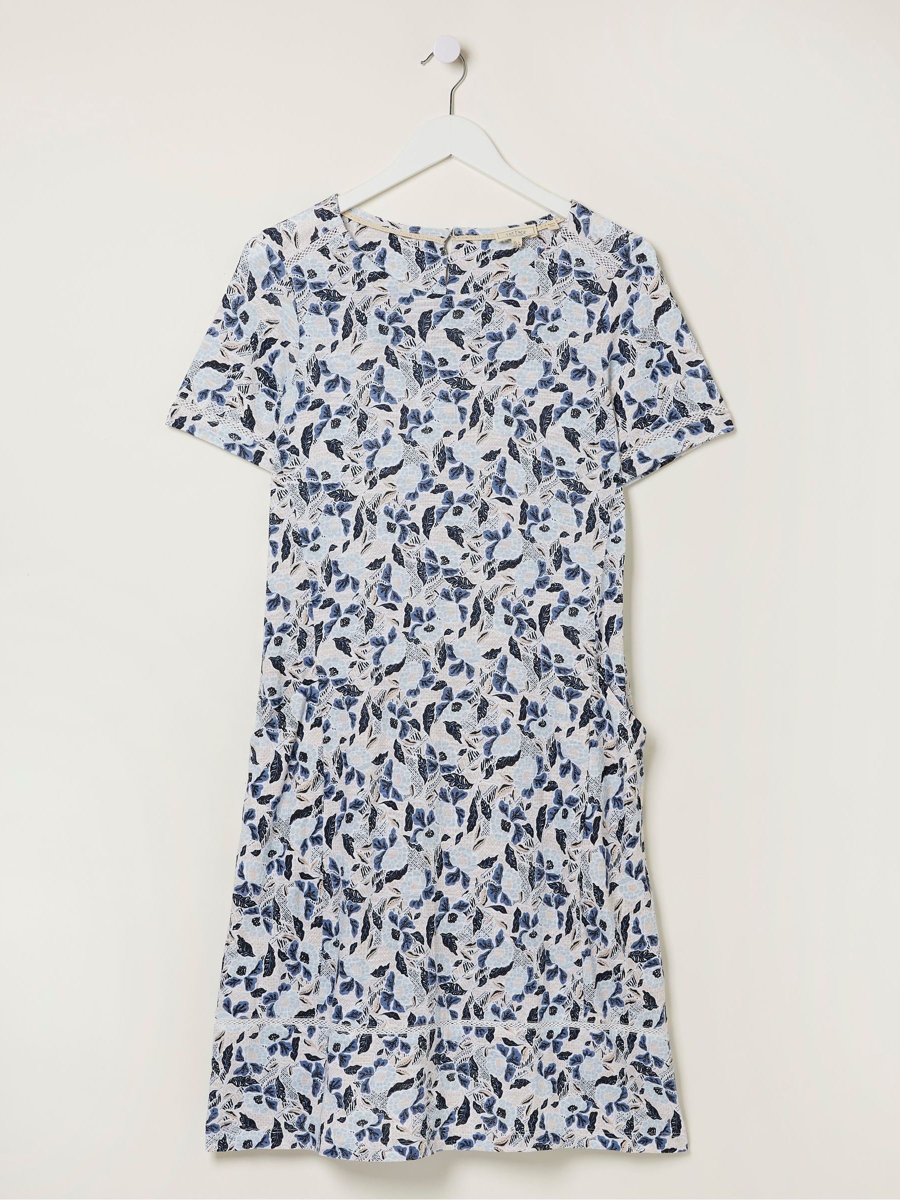 Natural Simone Batik Jersey Dress - Image 6 of 6 Natural Simone Batik Jersey Dress - Image 6 of 6