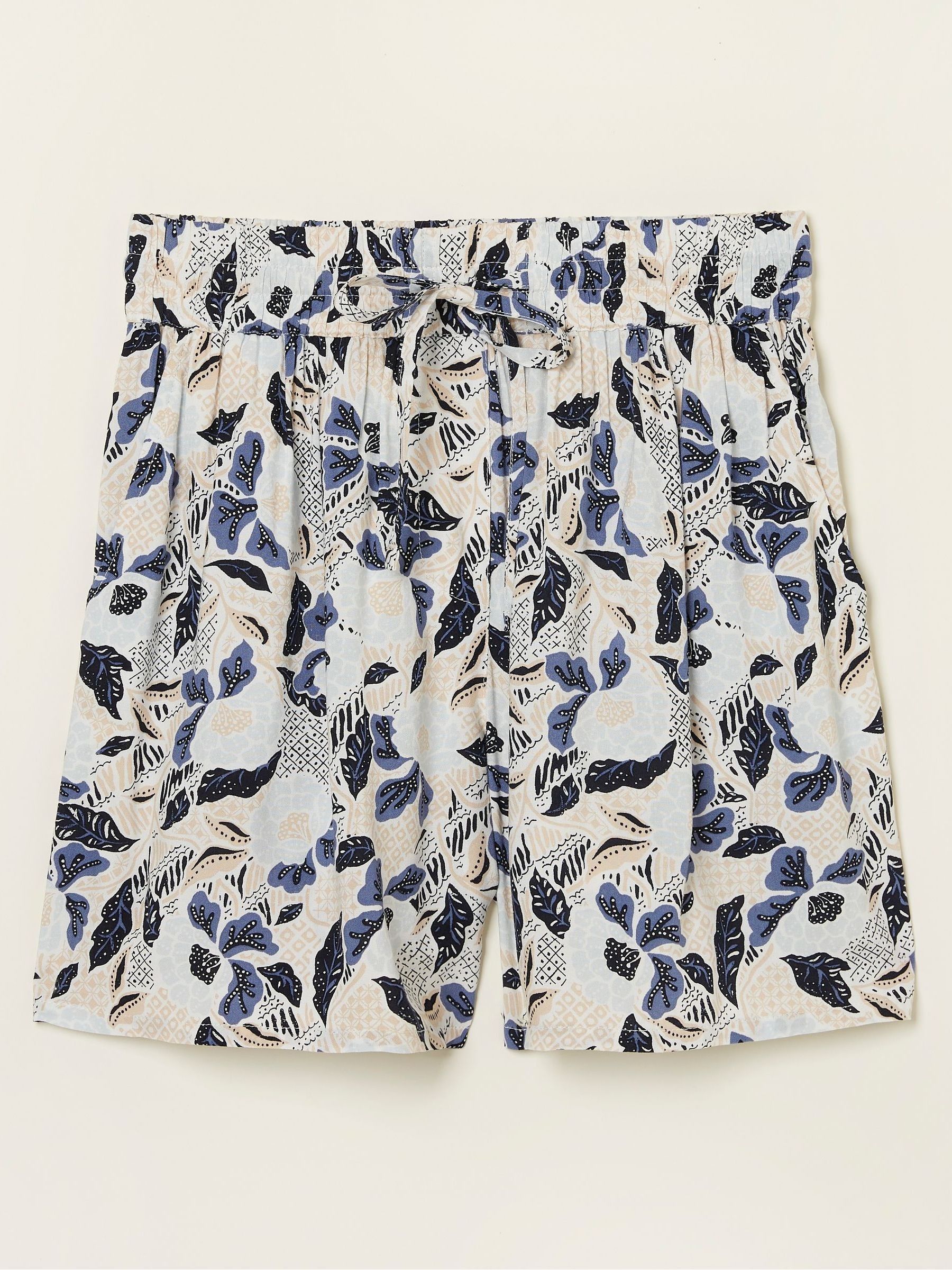Natural Batik Flowers Flippy Shorts - Image 5 of 5