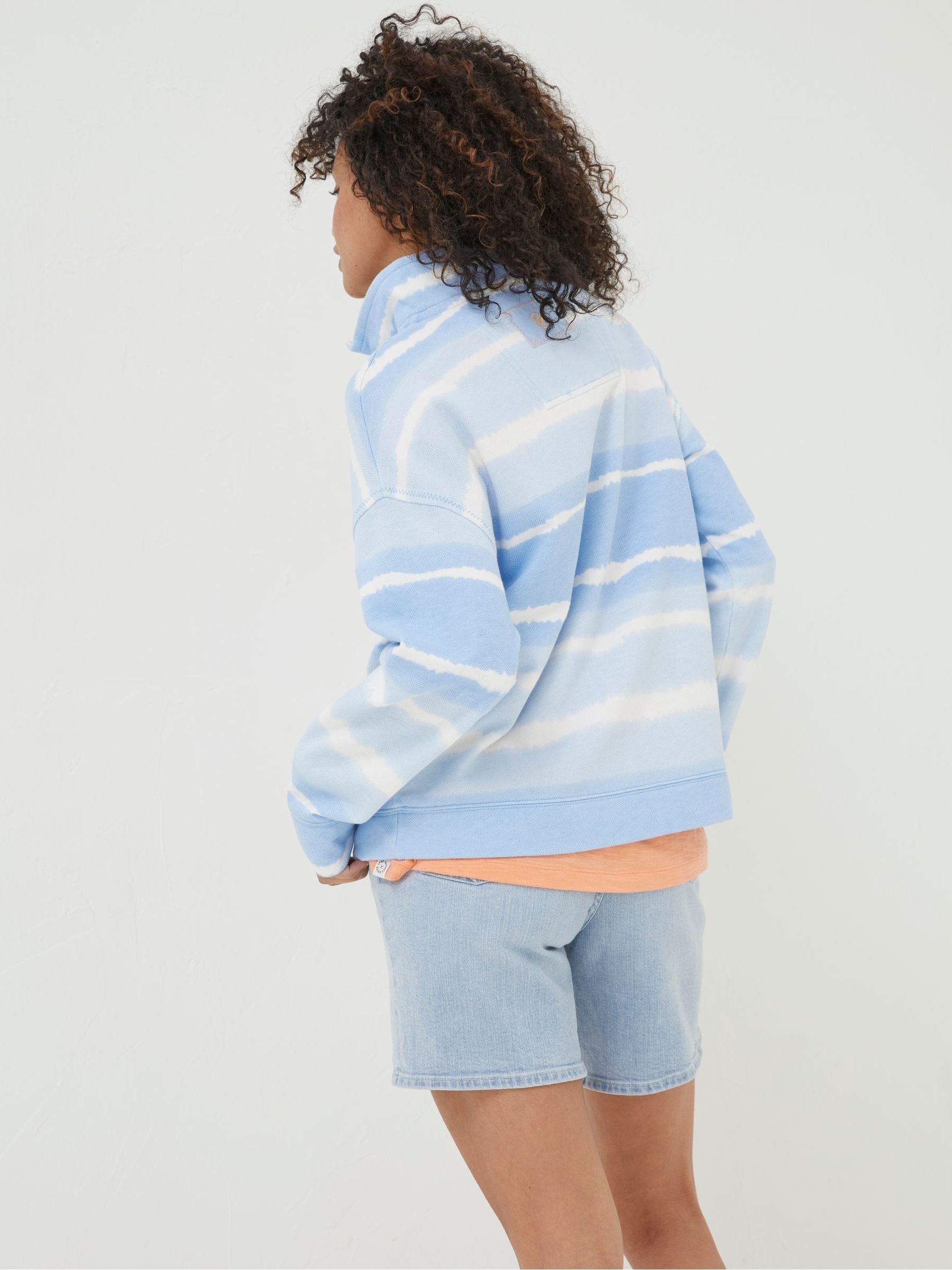 Blue Tie Dye Relaxed Airlie Sweatshirt - Image 2 of 6