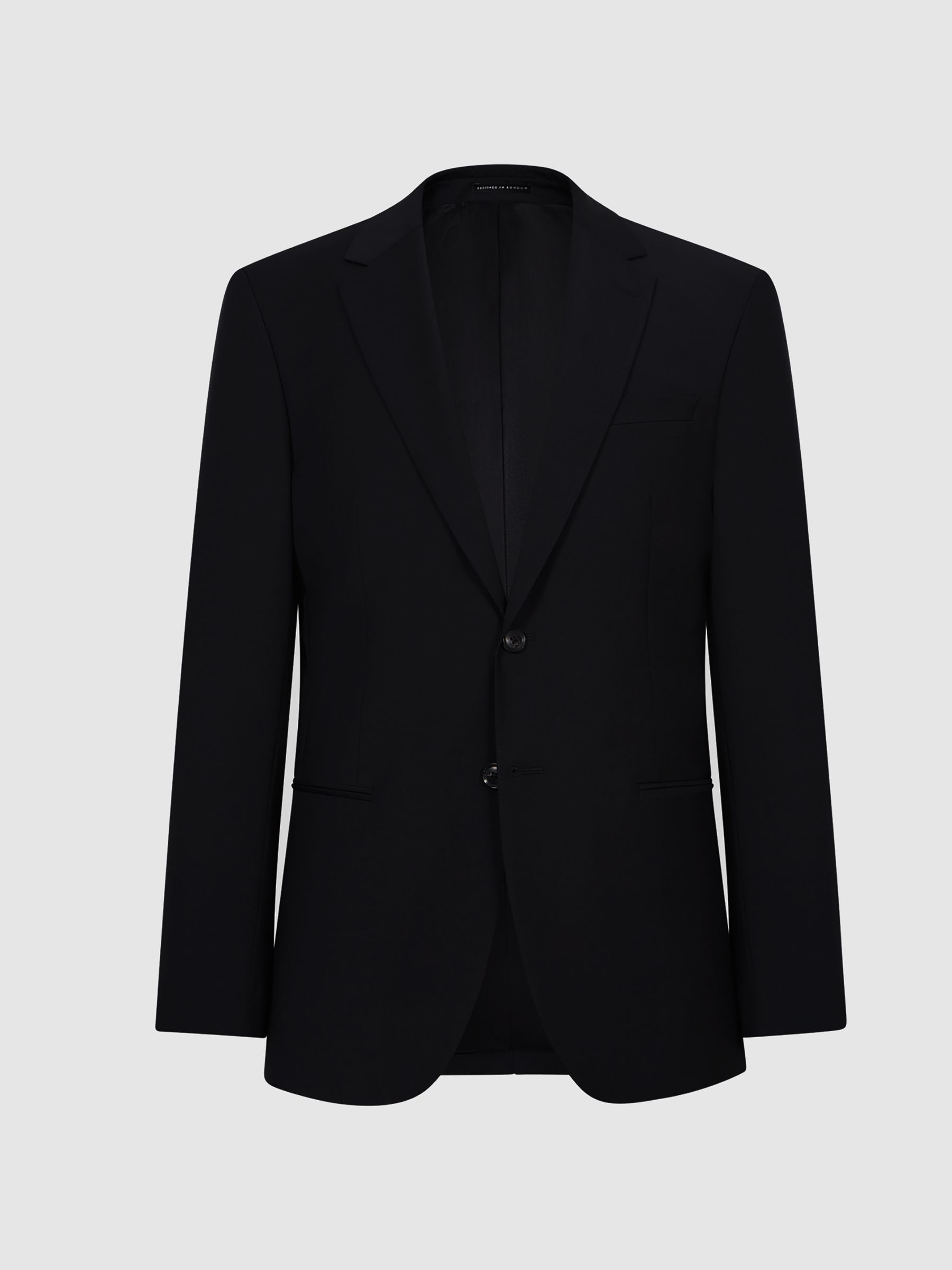 Modern Fit Travel Blazer in Black - Image 2 of 6
