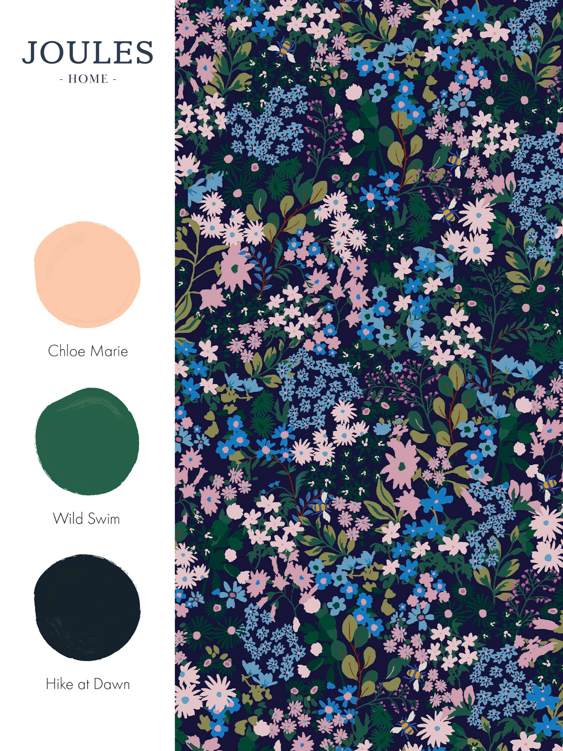 Garden Greens Gilmorton Ditsy Wallpaper - Image 3 of 3