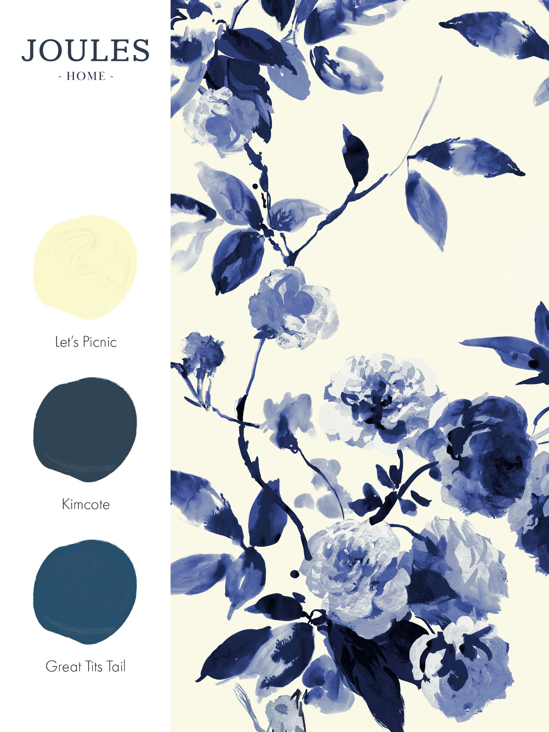 Creme Boho Bloom Wallpaper - Image 3 of 3