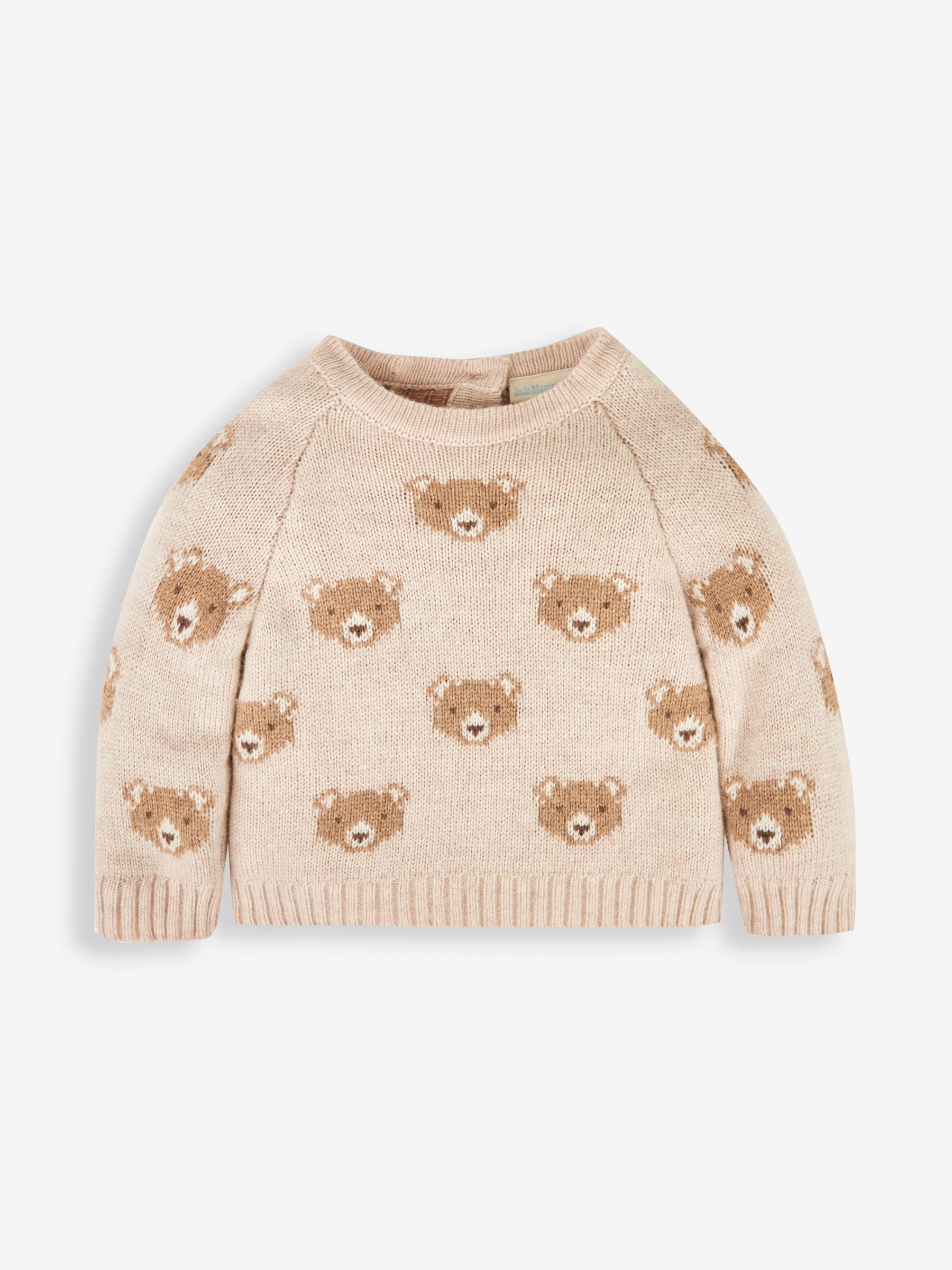 Bear Baby Knit Set in Stone - Image 2 of 5