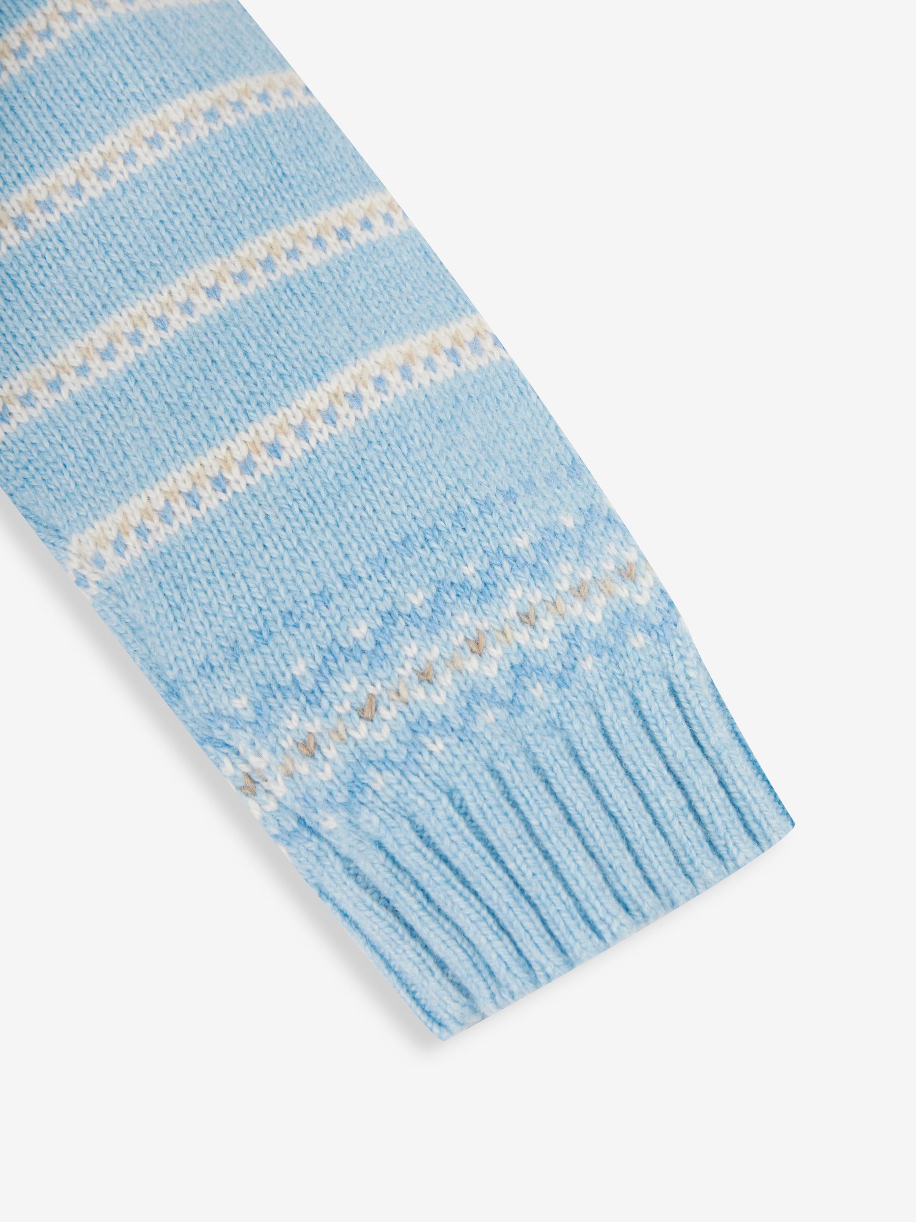 Blue Baby Peter Rabbit Fair Isle Pattern Knit Set - Image 8 of 8