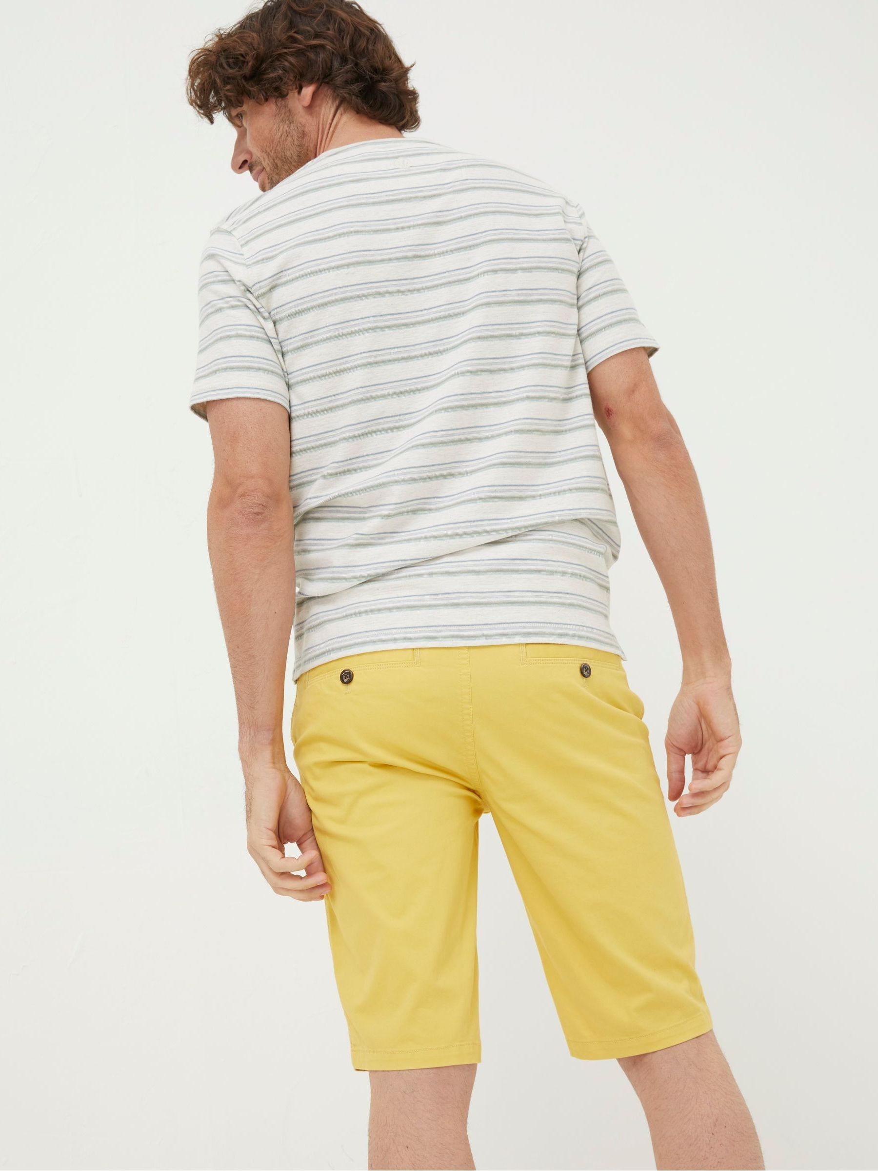 Yellow Mawes Chino Shorts - Image 2 of 4 Yellow Mawes Chino Shorts - Image 2 of 4