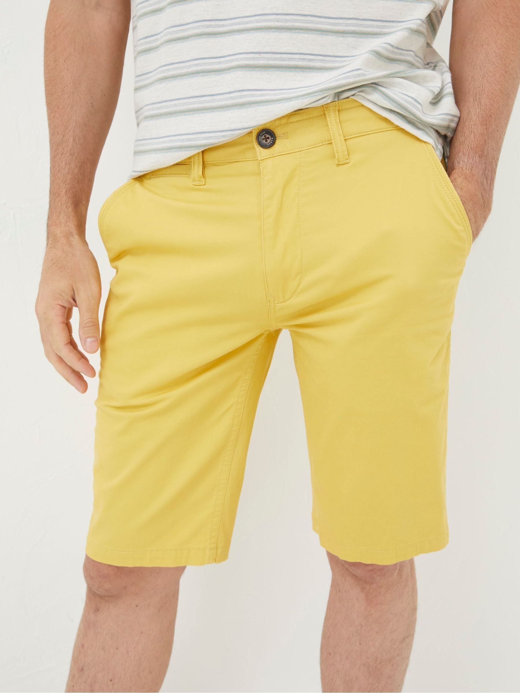 Yellow Mawes Chino Shorts - Image 3 of 4