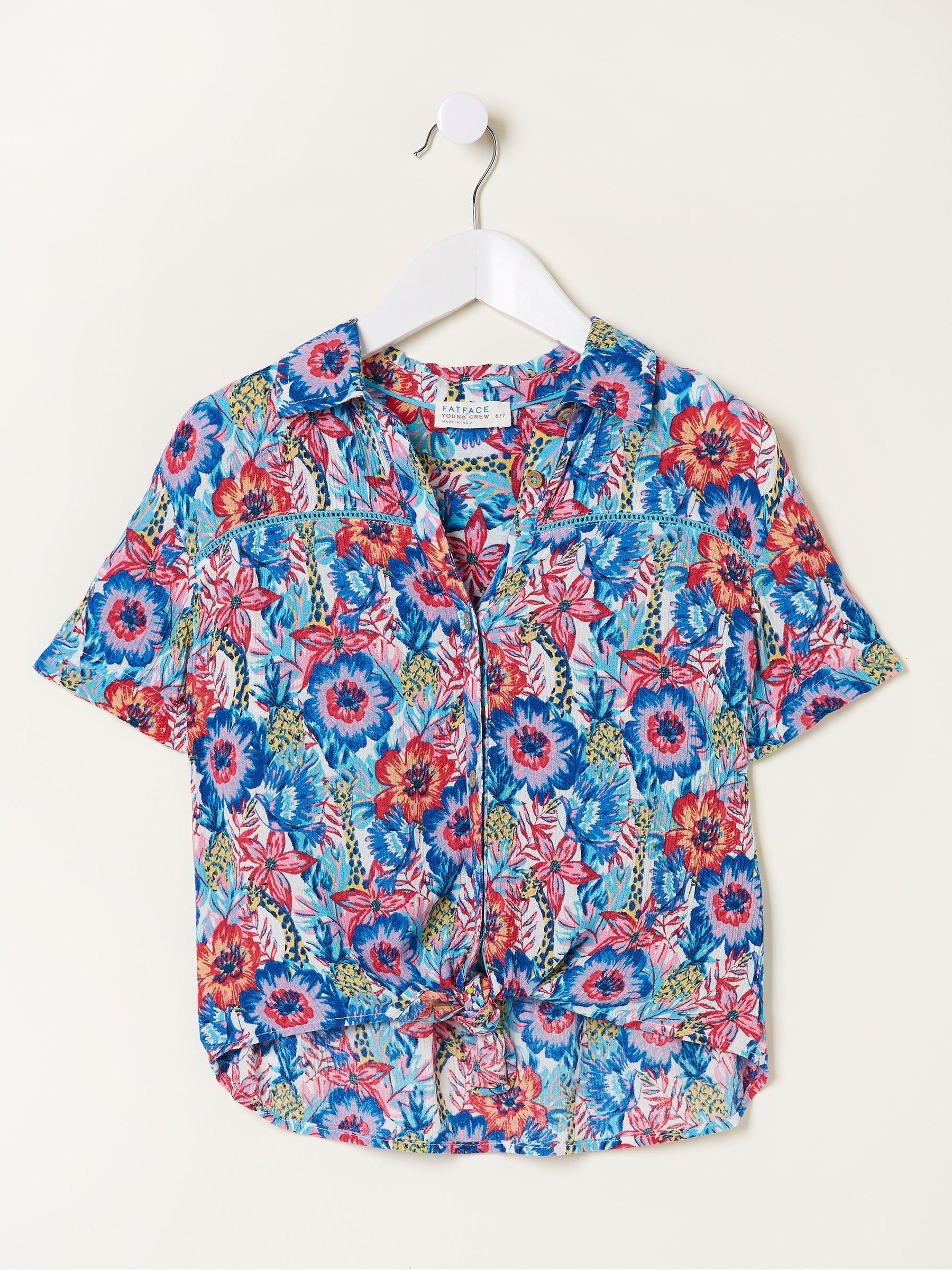 Pink Tropical Print Shirt - Image 4 of 4