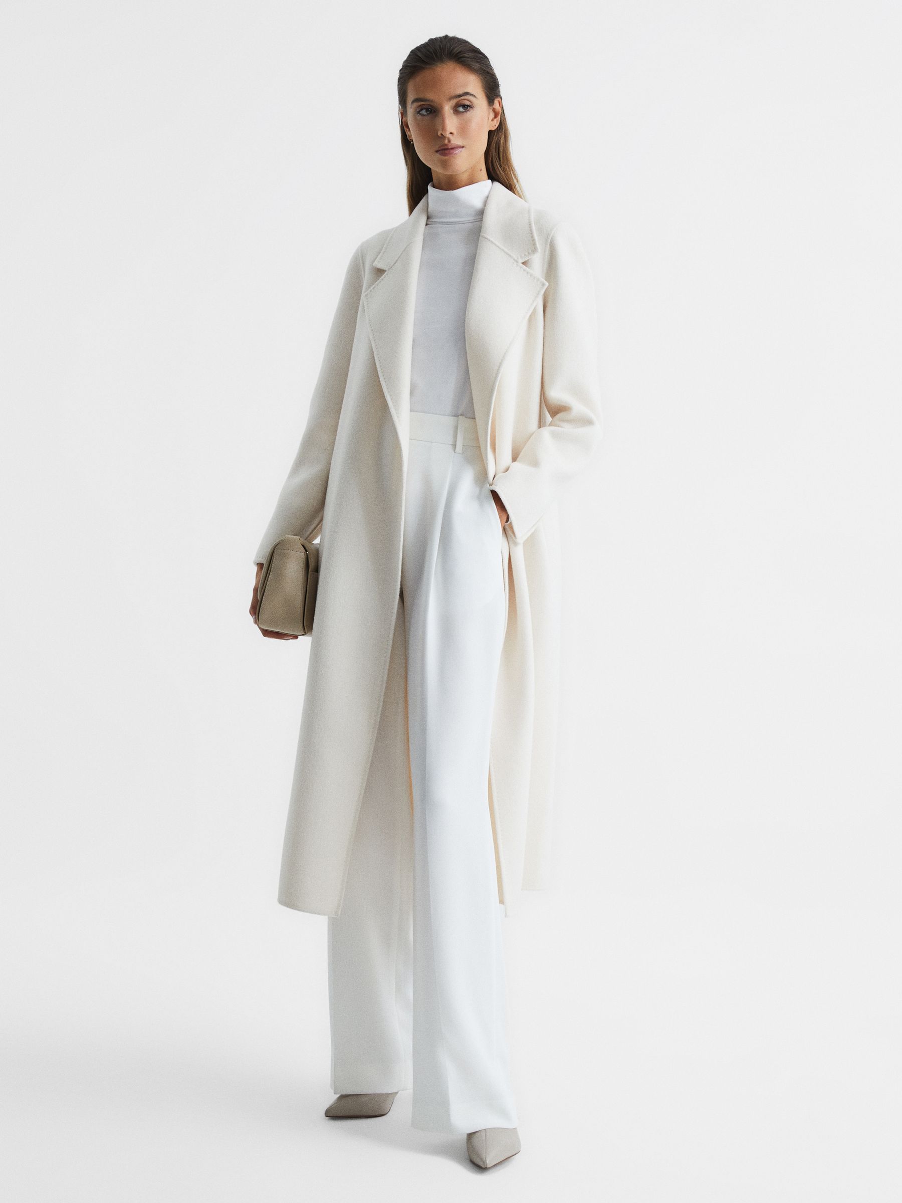 Jersey Rollneck Top in White - Image 7 of 7