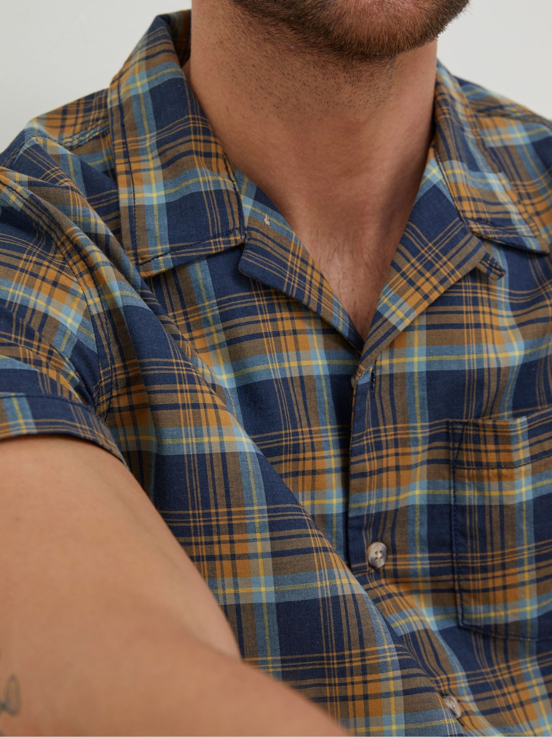 Blue Kilcoy Check Shirt - Image 4 of 6