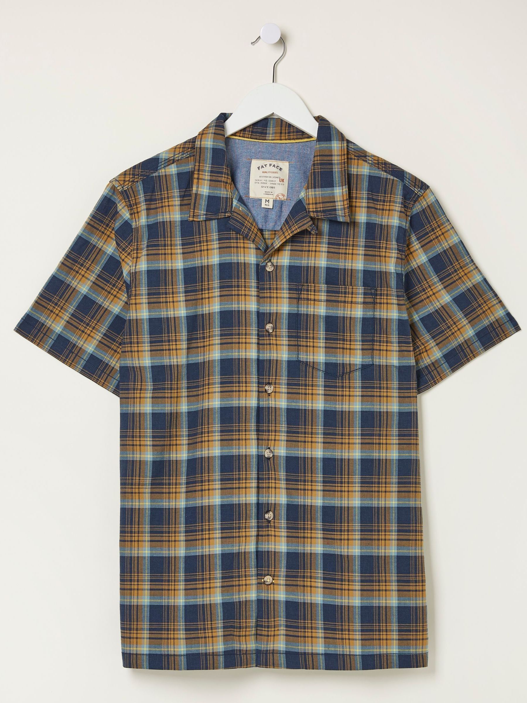 Blue Kilcoy Check Shirt - Image 6 of 6