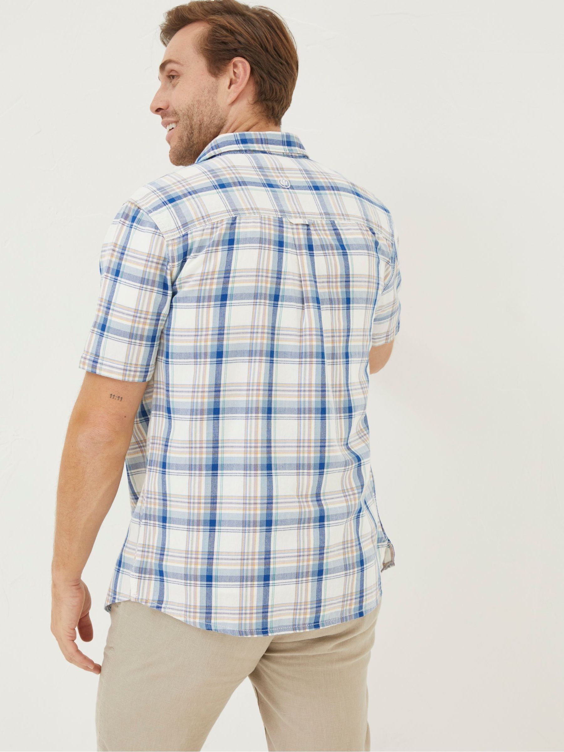 Blue Gibbard Check Shirt - Image 2 of 4
