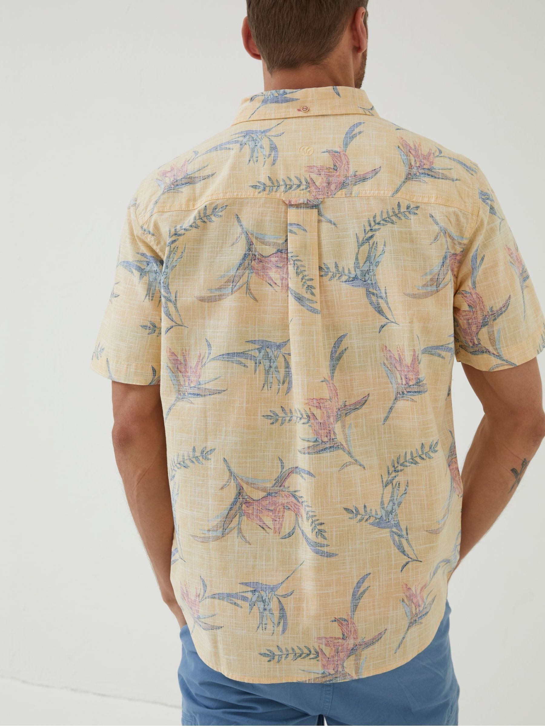 Yellow Paradise Print Shirt - Image 2 of 5