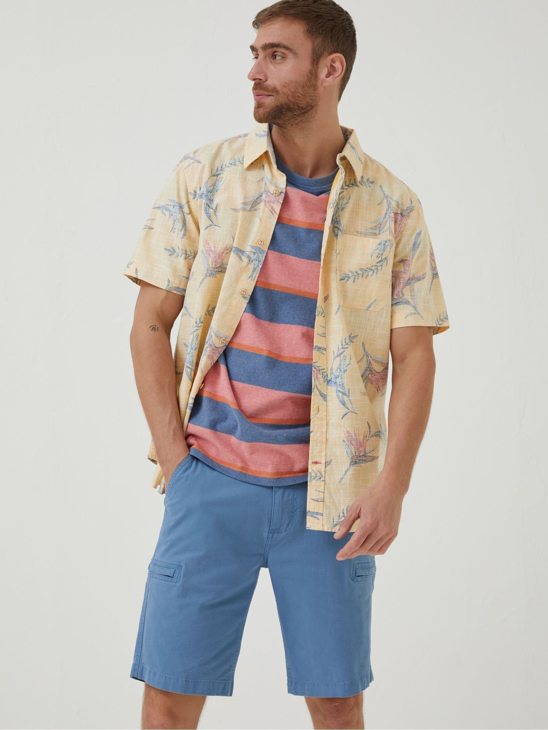Yellow Paradise Print Shirt - Image 3 of 5