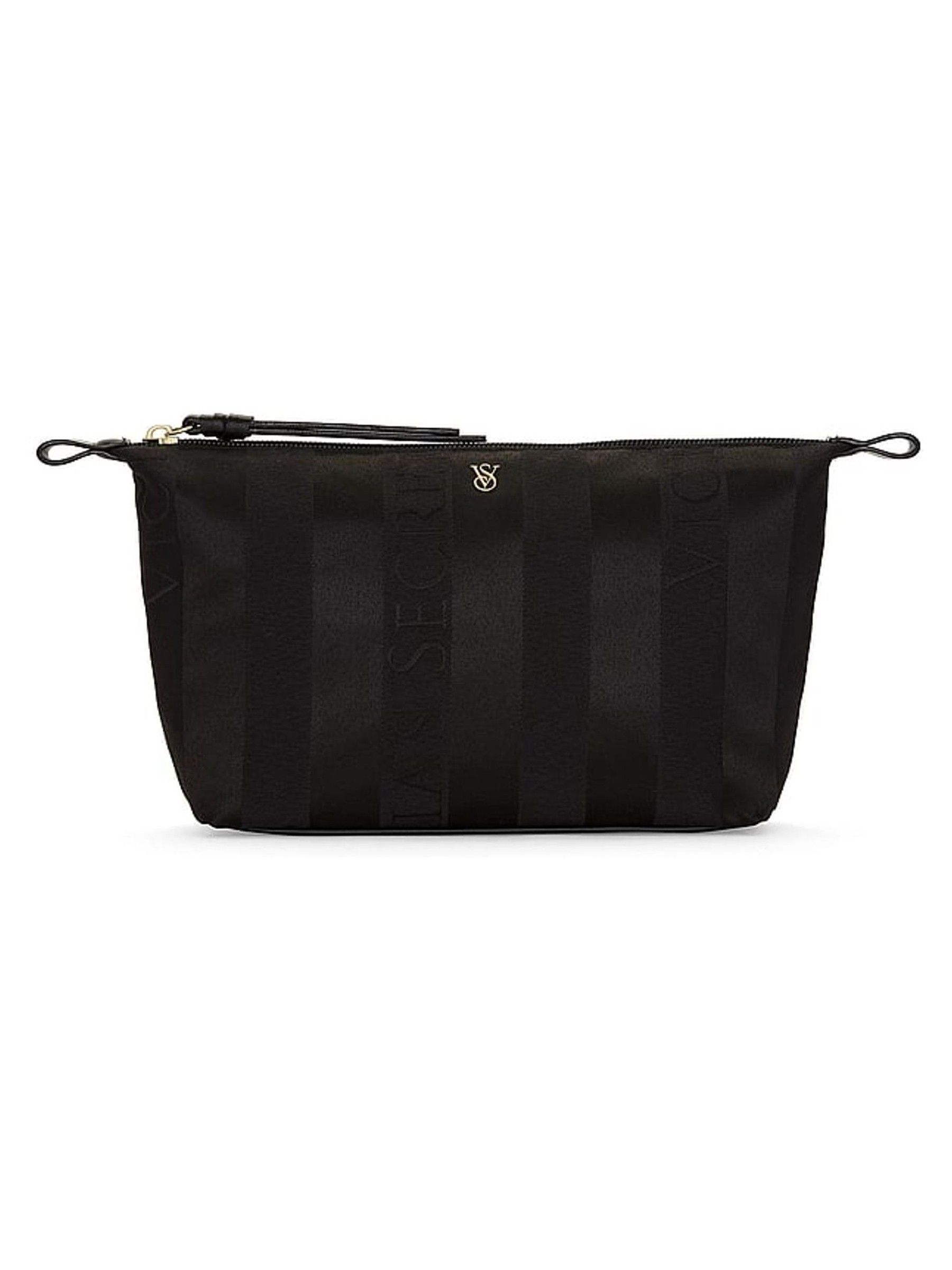 Black Stripe Makeup Bag 2 Piece - Image 3 of 3